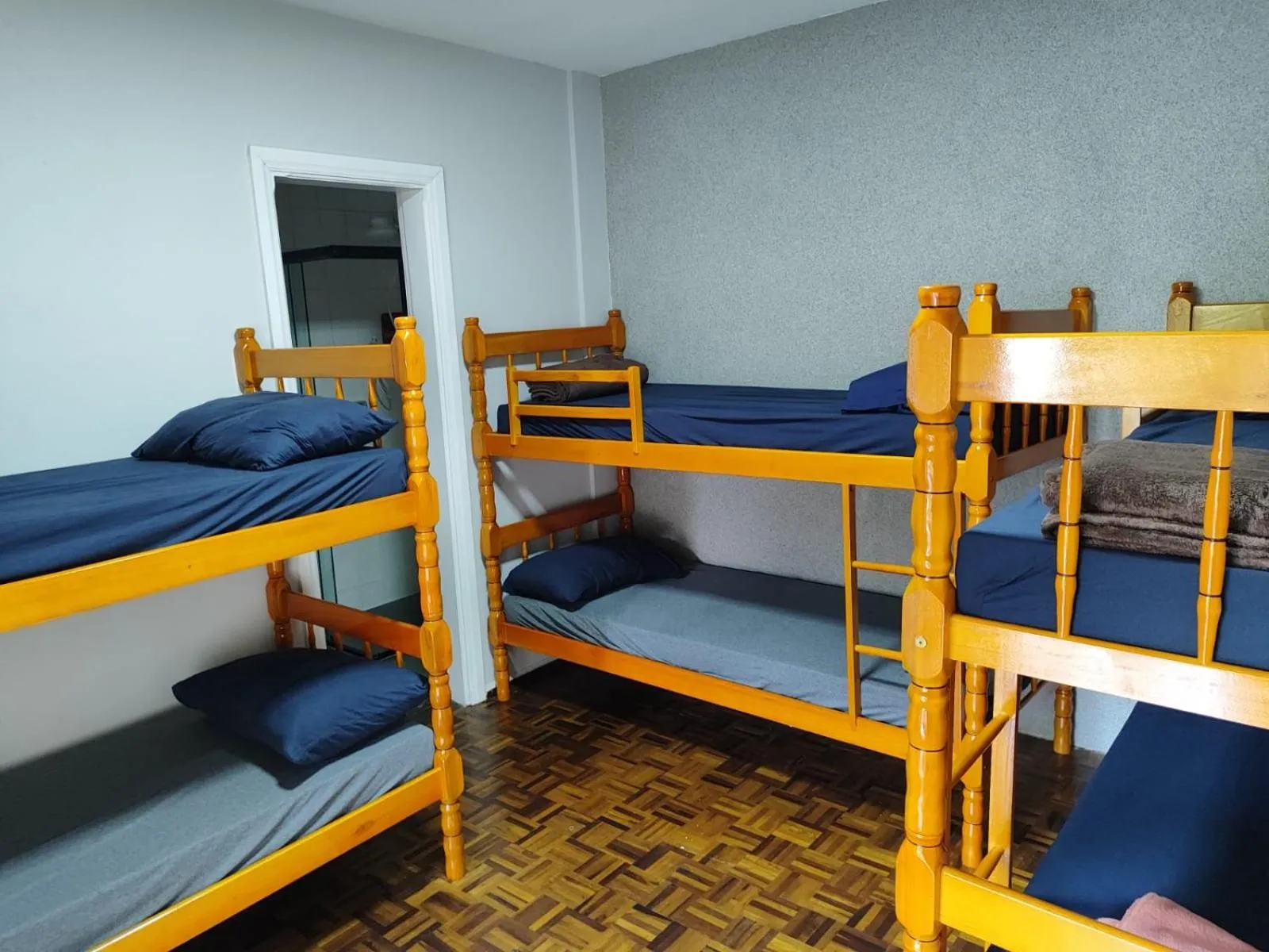 Bed in Pousada Marcatto