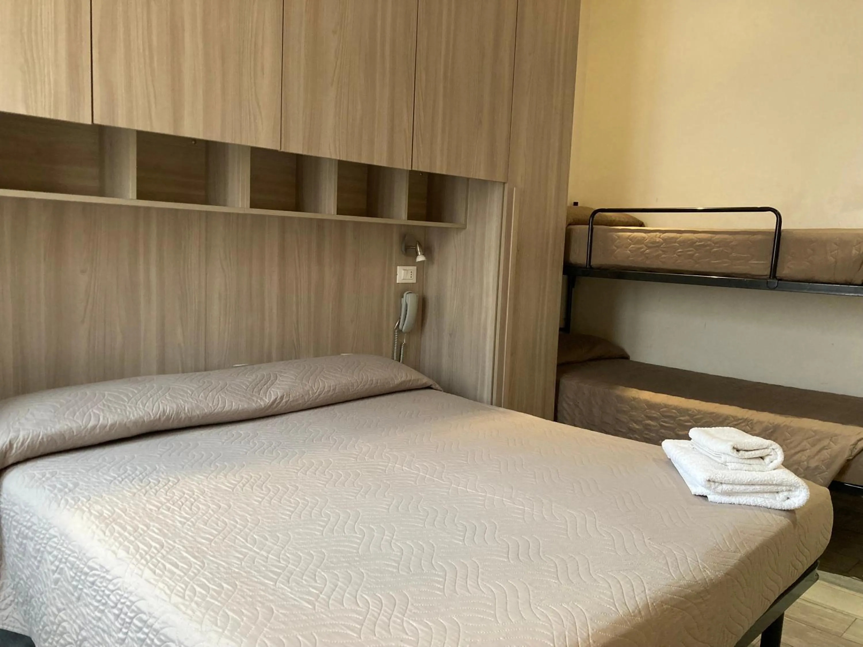 Bed in Hotel Villa Itala