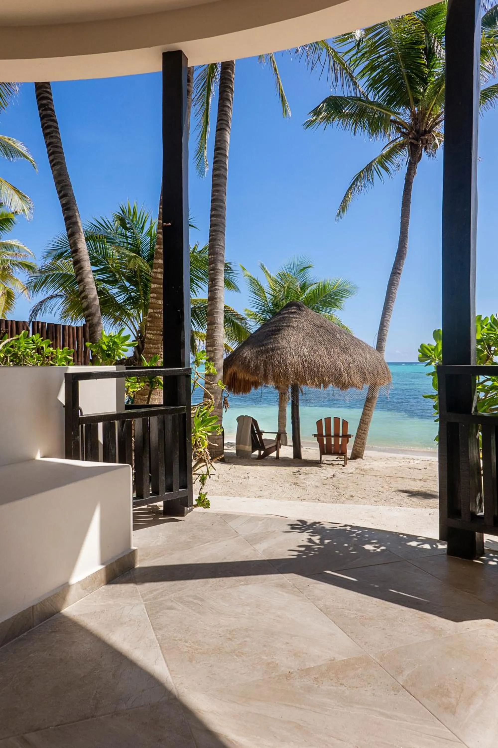 Patio in Mantaray Tulum