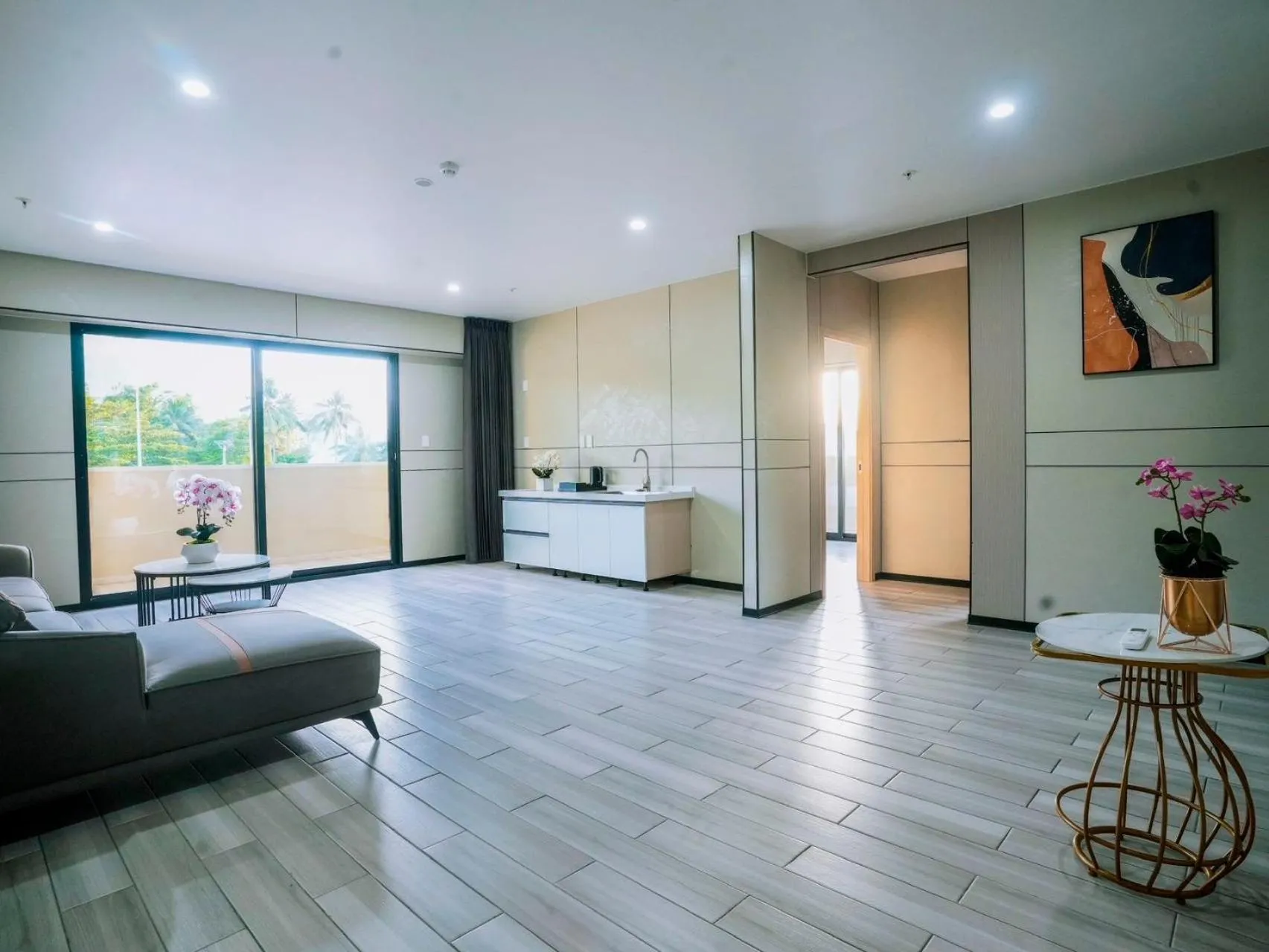 Living room in Taufusi Hotel