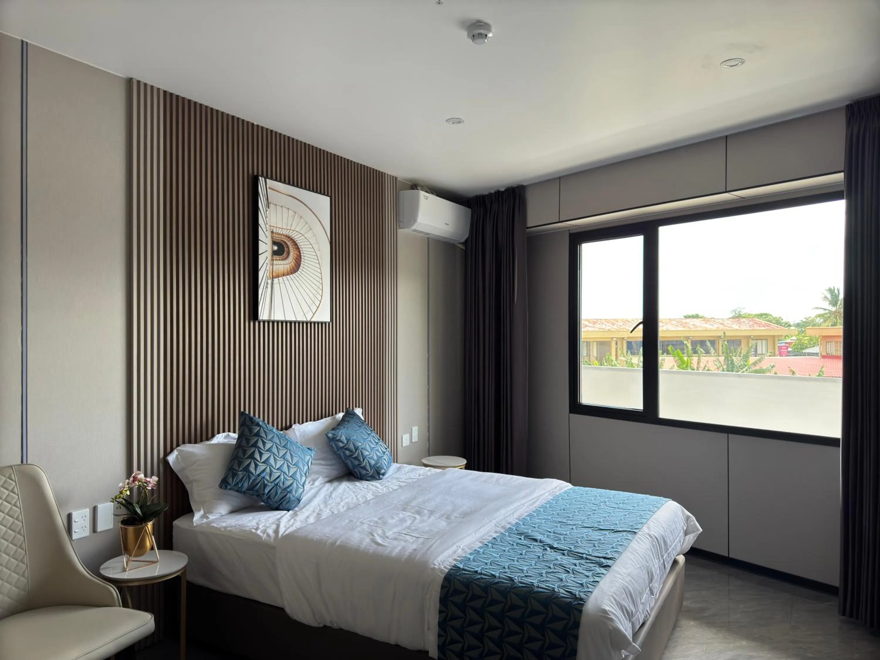 Bed in Taufusi Hotel