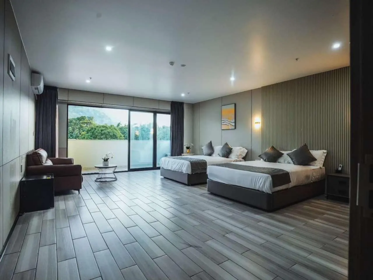 Bed in Taufusi Hotel