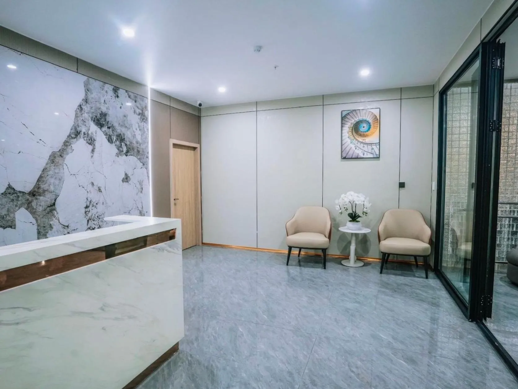 Lobby or reception in Taufusi Hotel