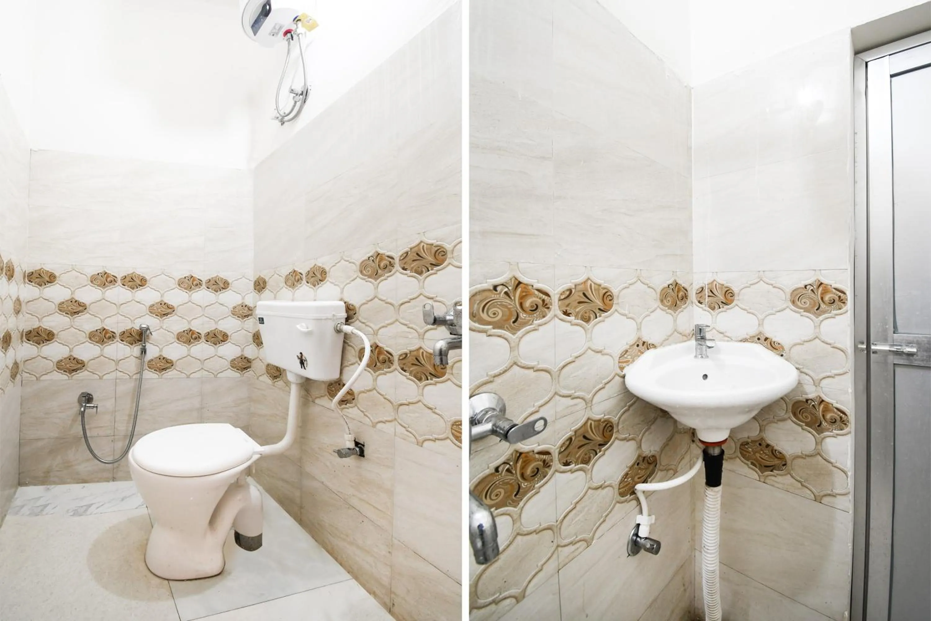 Bathroom in HOTEL O SHIVA RESIDENCY INN