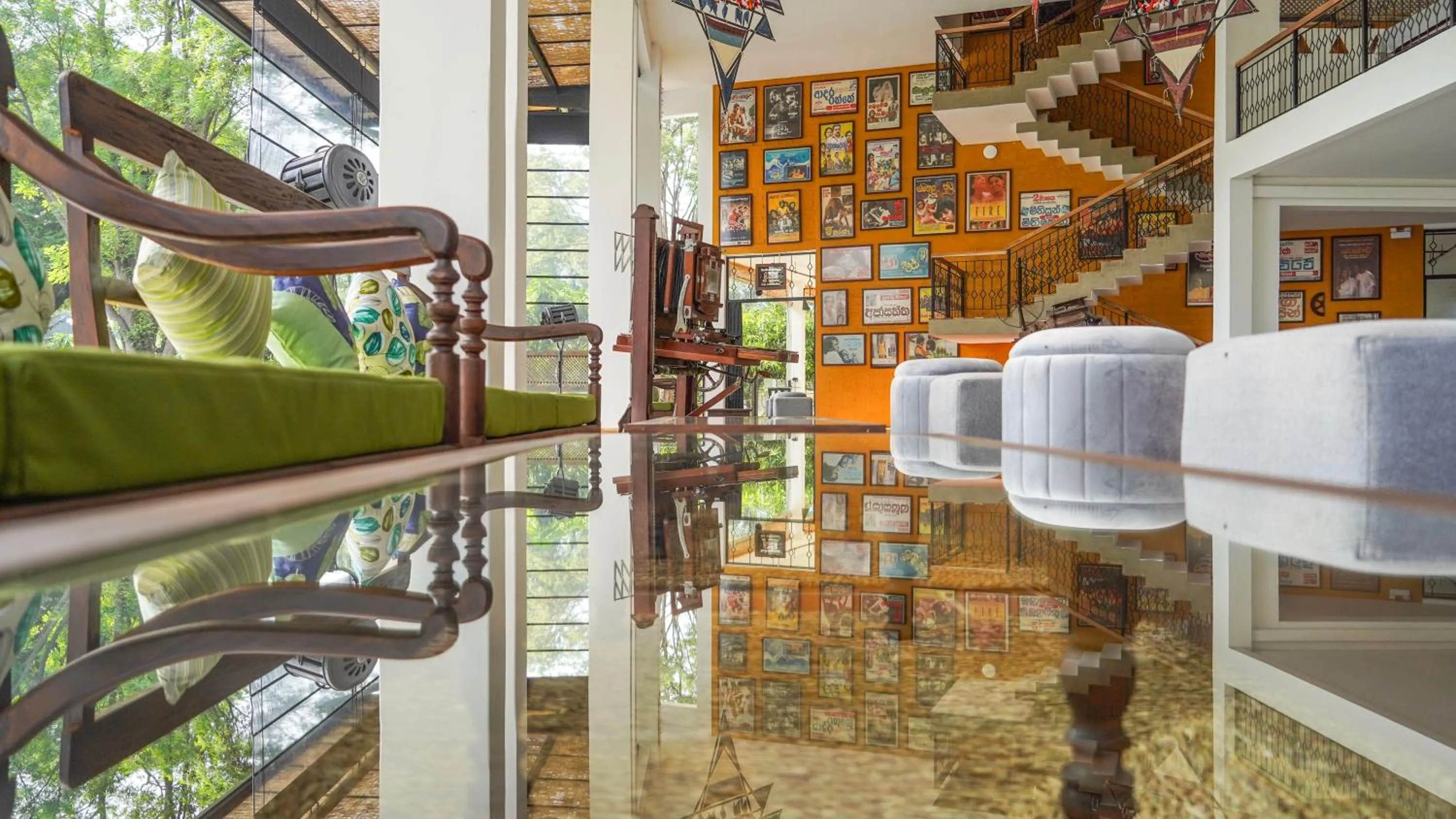 Lobby or reception in Amba Yaalu - Thema Collection "The first women-led hotel in Sri Lanka"