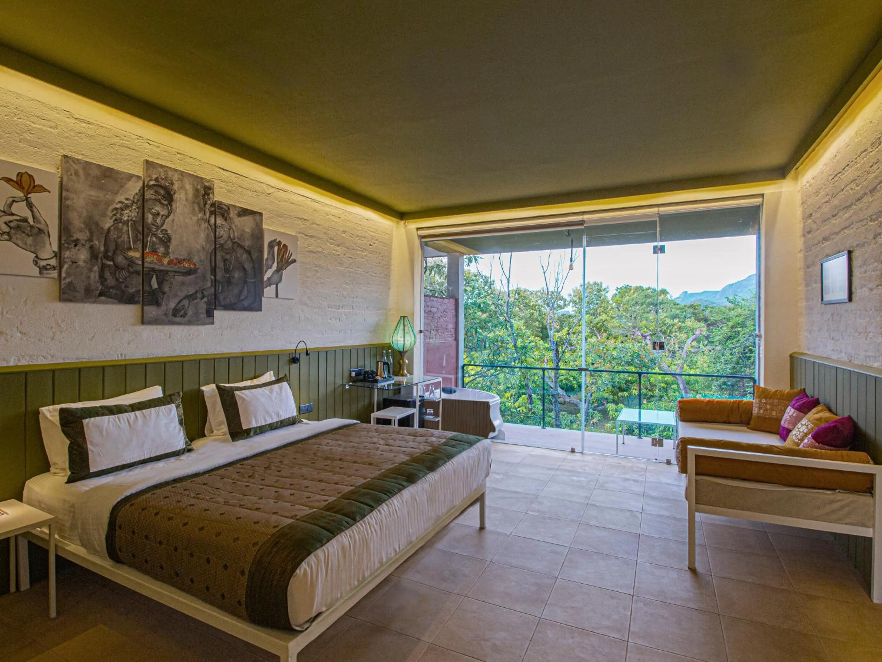 Bed in Amba Yaalu - Thema Collection "The first women-led hotel in Sri Lanka"