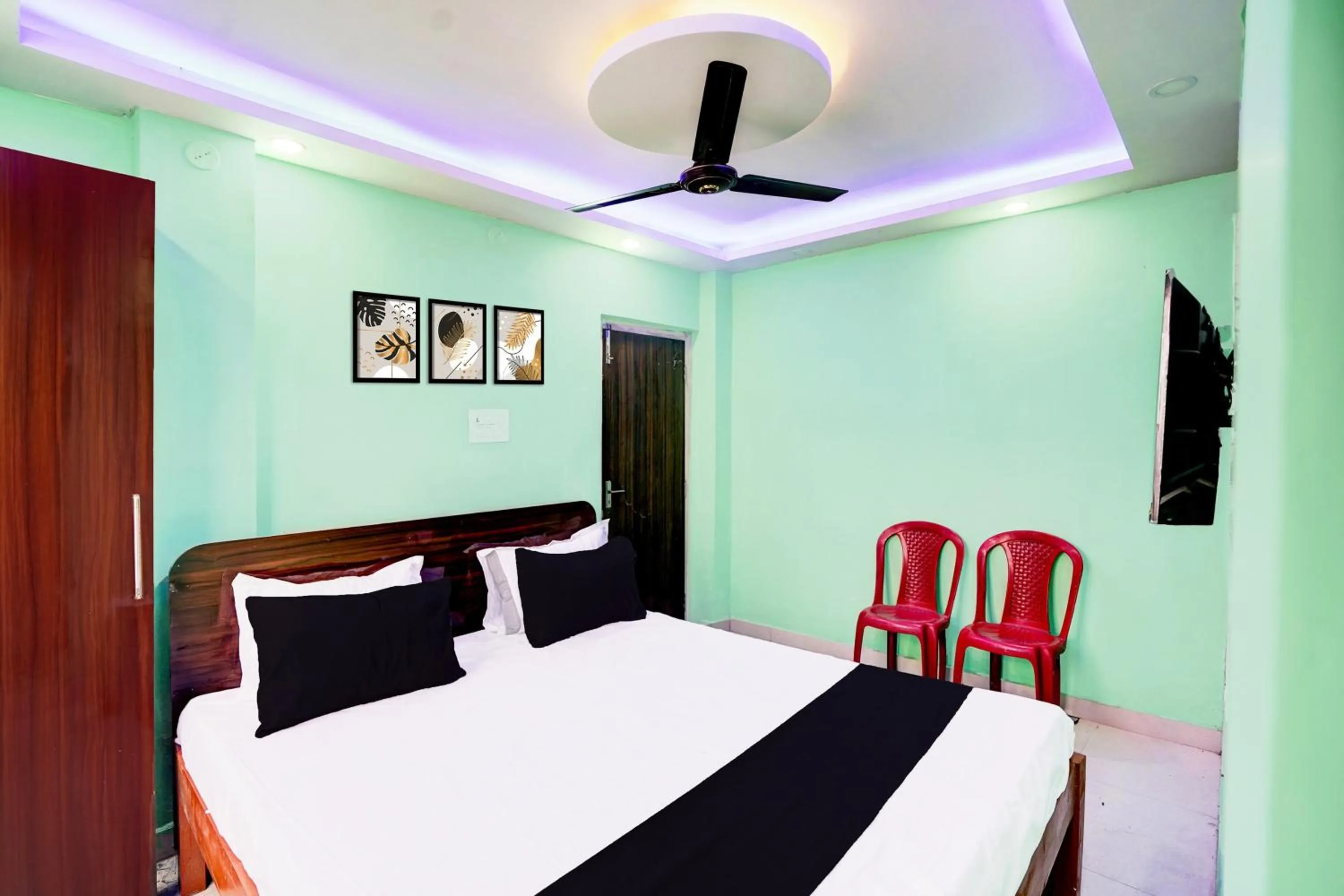 Bedroom, Bed in Super Hotel O Bhagwanpur Chowk Muzaffarpur