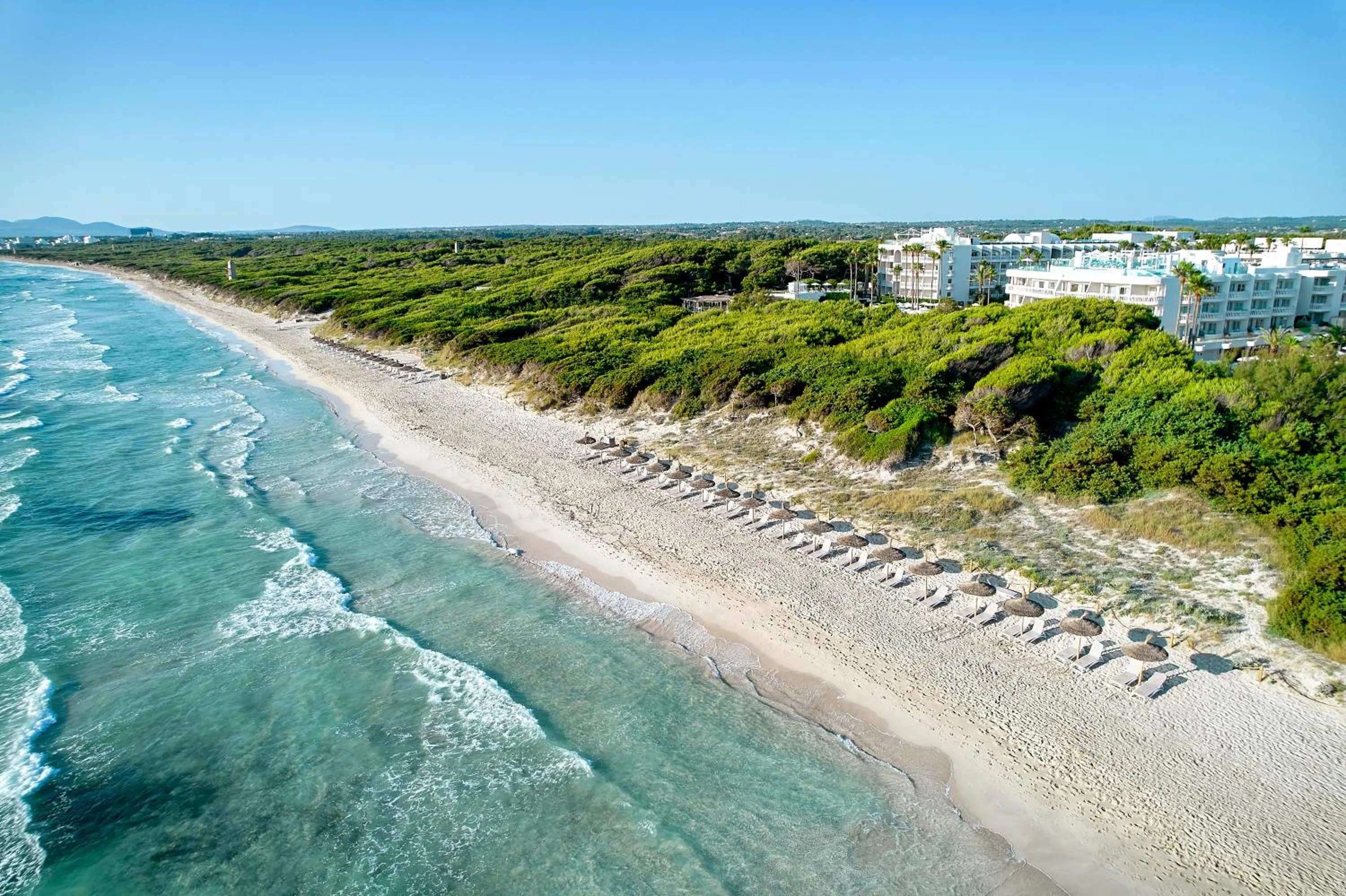 Beach in Iberostar Selection Albufera Playa All Inclusive