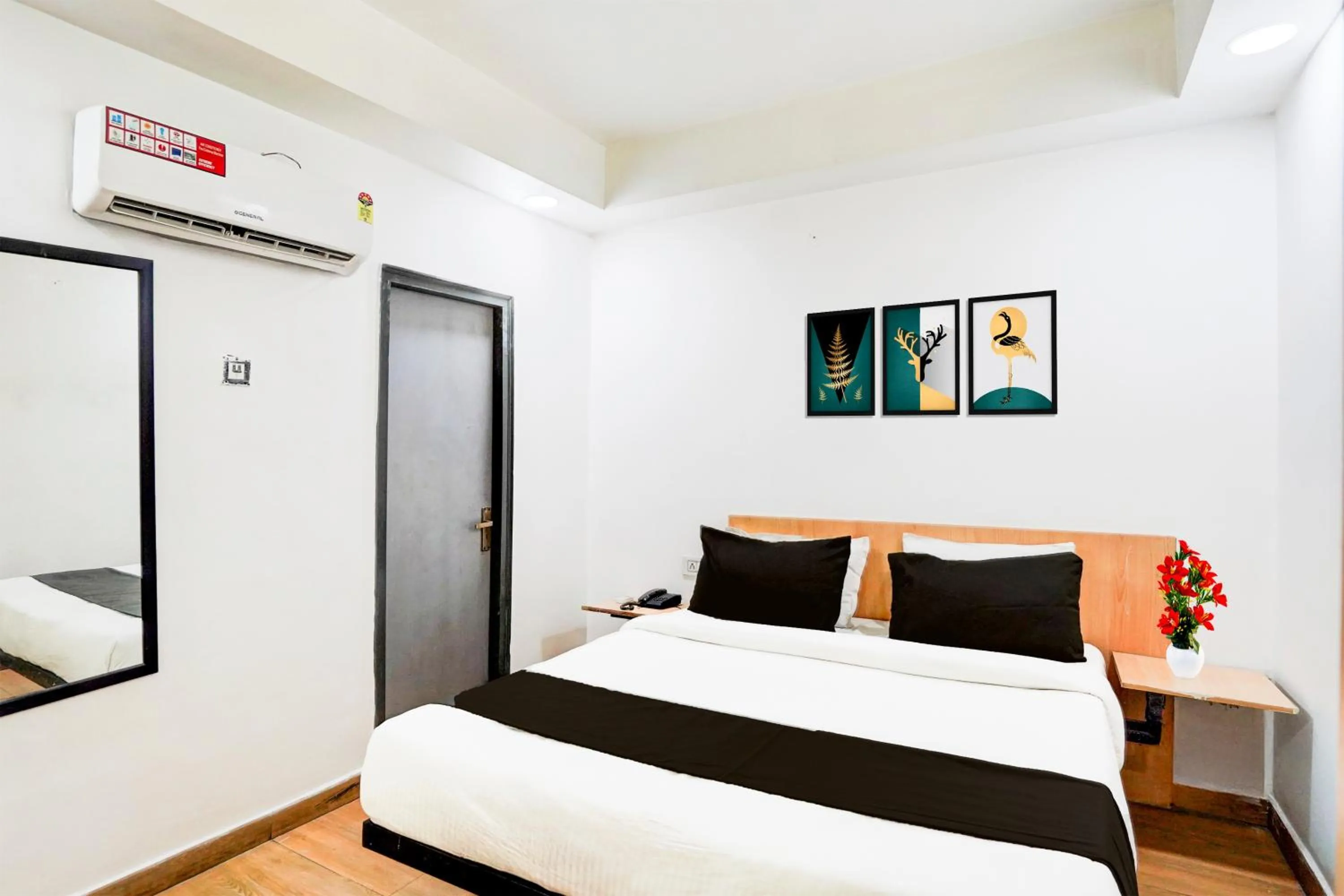 Bedroom, Bed in Collection O Vasundhara Enclave Delhi