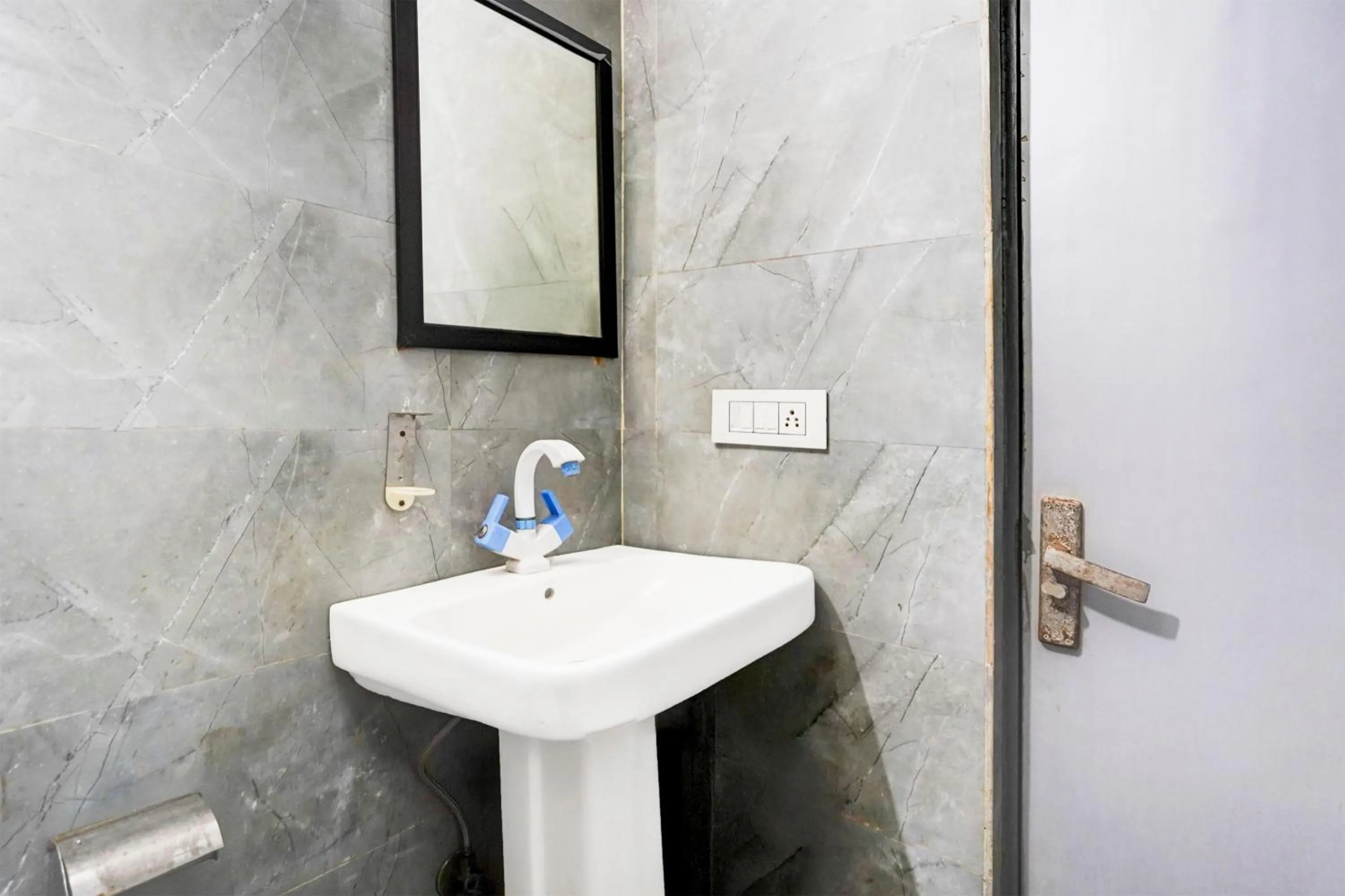 Bathroom in Collection O Vasundhara Enclave Delhi