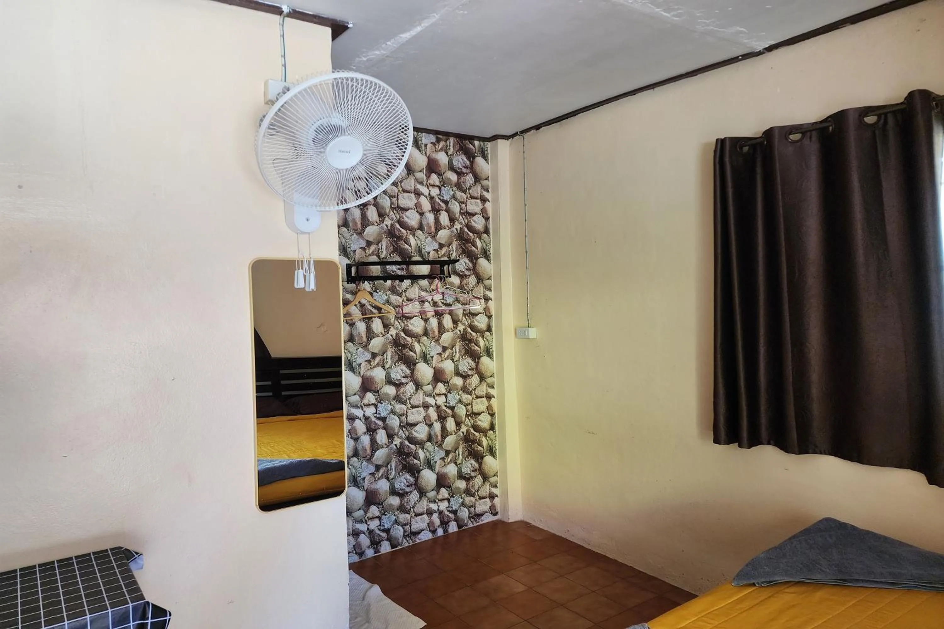 Bedroom, Bed in My Pumpkin Bungalow Krabi