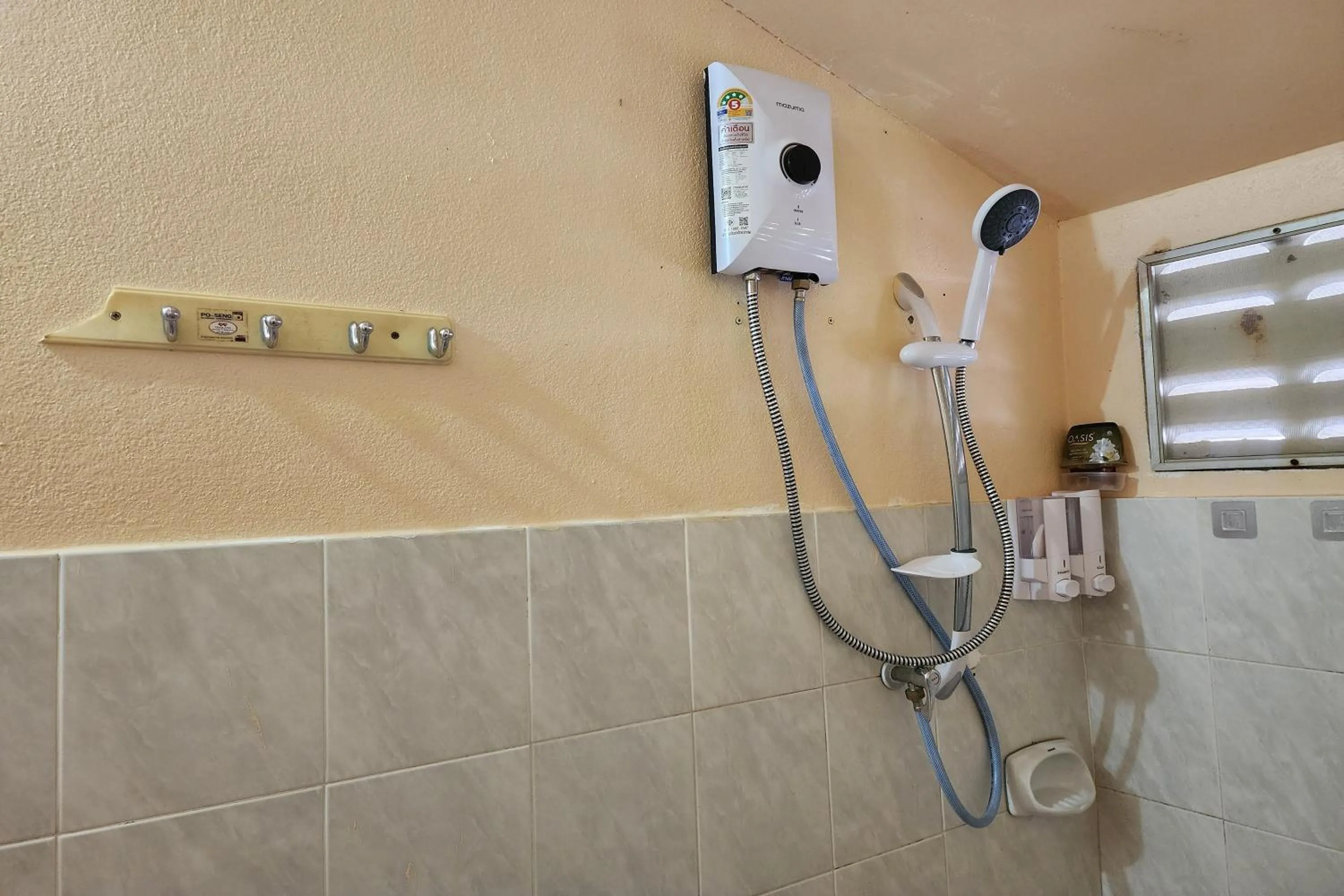 Bathroom in My Pumpkin Bungalow Krabi