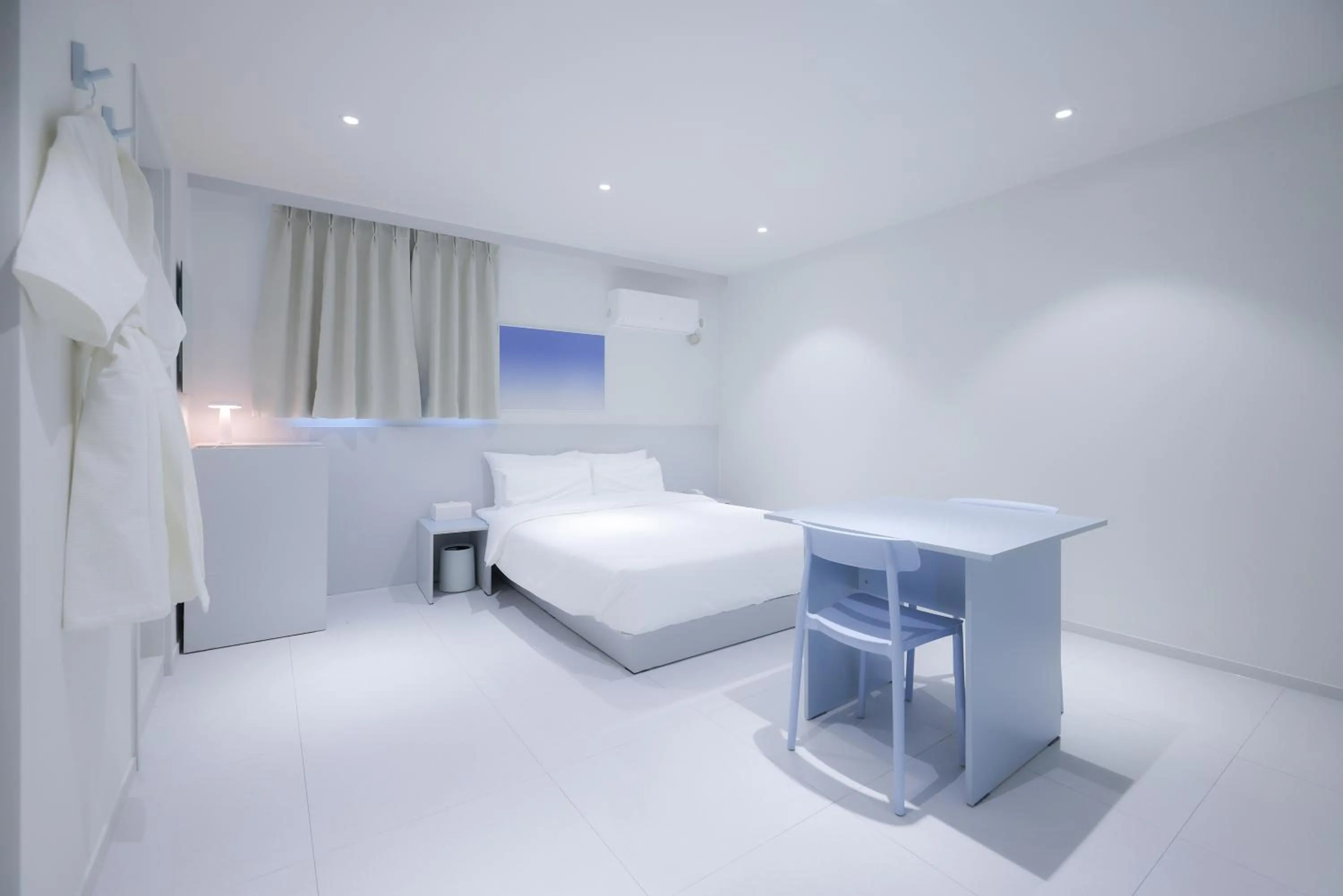 Bed in Anook Air Hotel Chuncheon