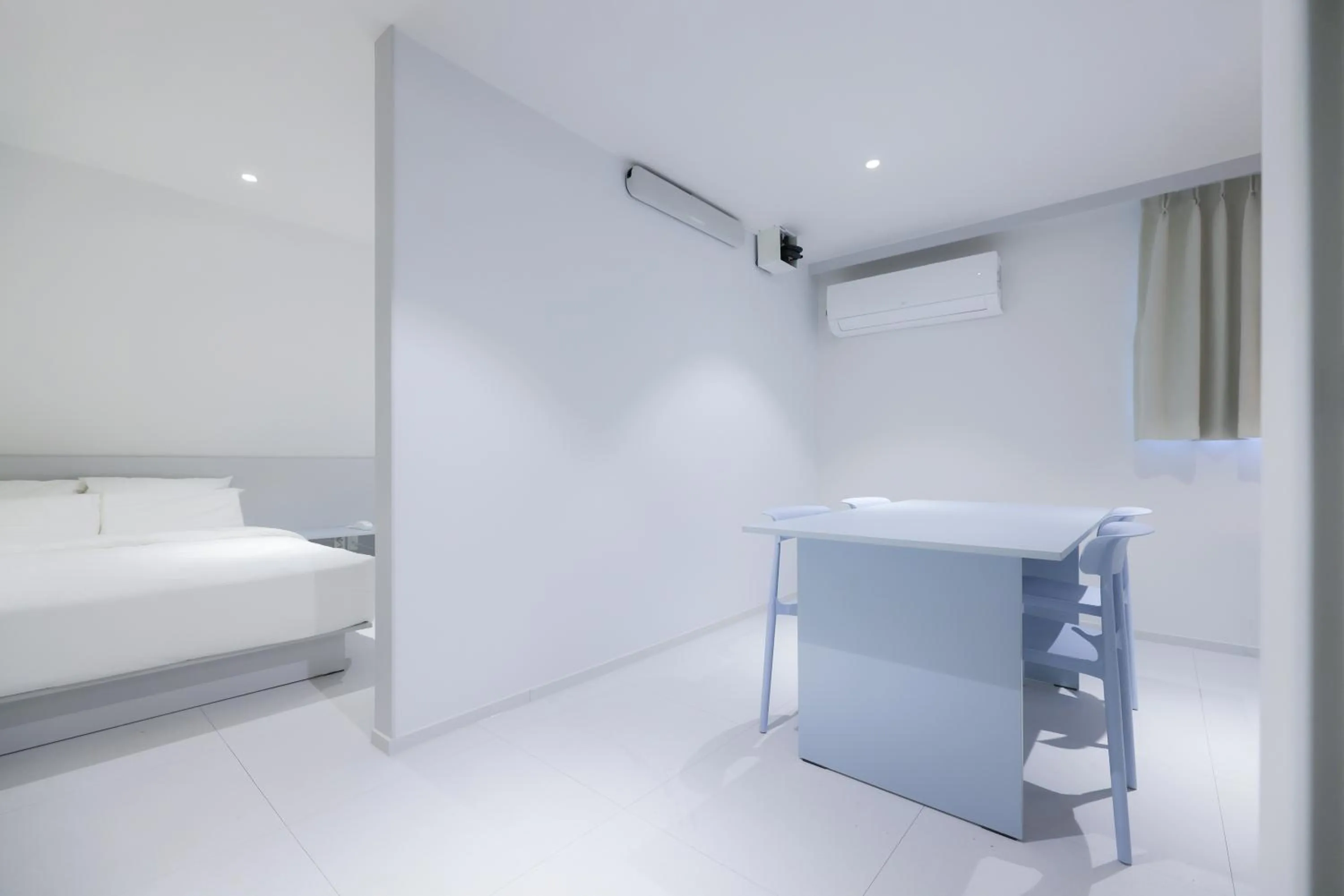 Bed in Anook Air Hotel Chuncheon