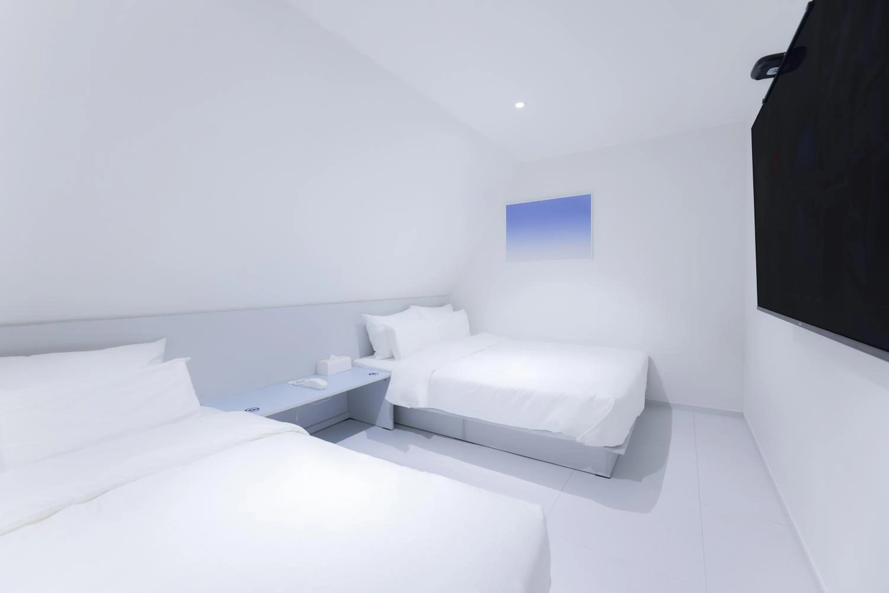 Bed in Anook Air Hotel Chuncheon