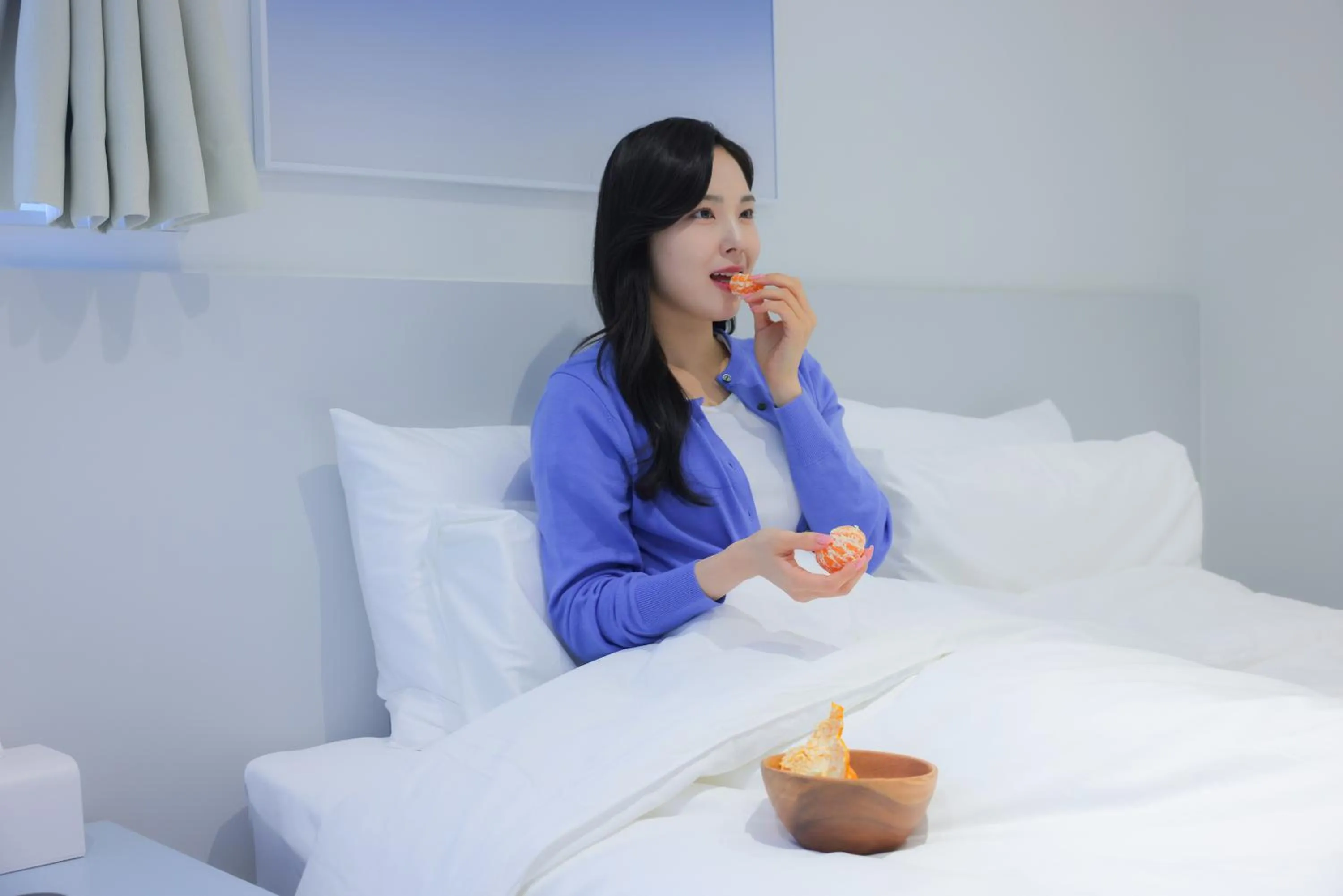 Bed in Anook Air Hotel Chuncheon