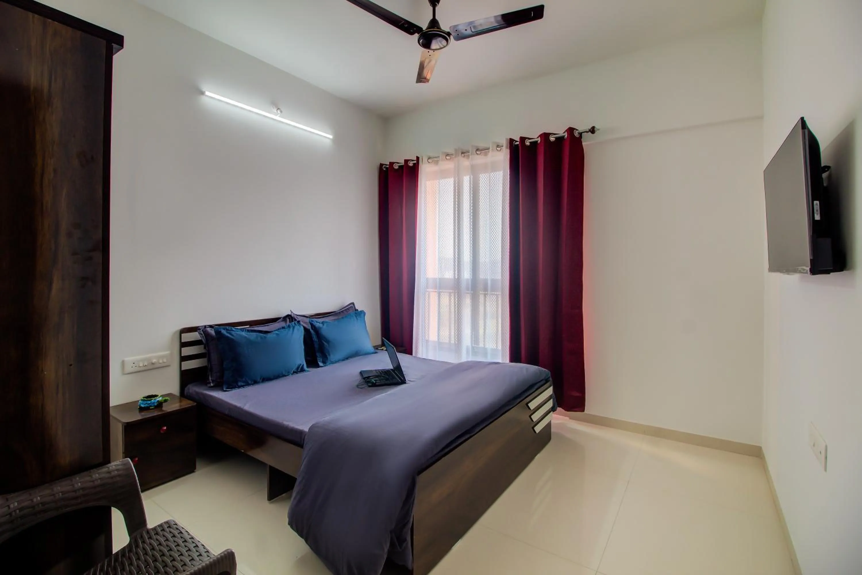 Bedroom, Bed in VibeStayZ Kedar Hinjewadi