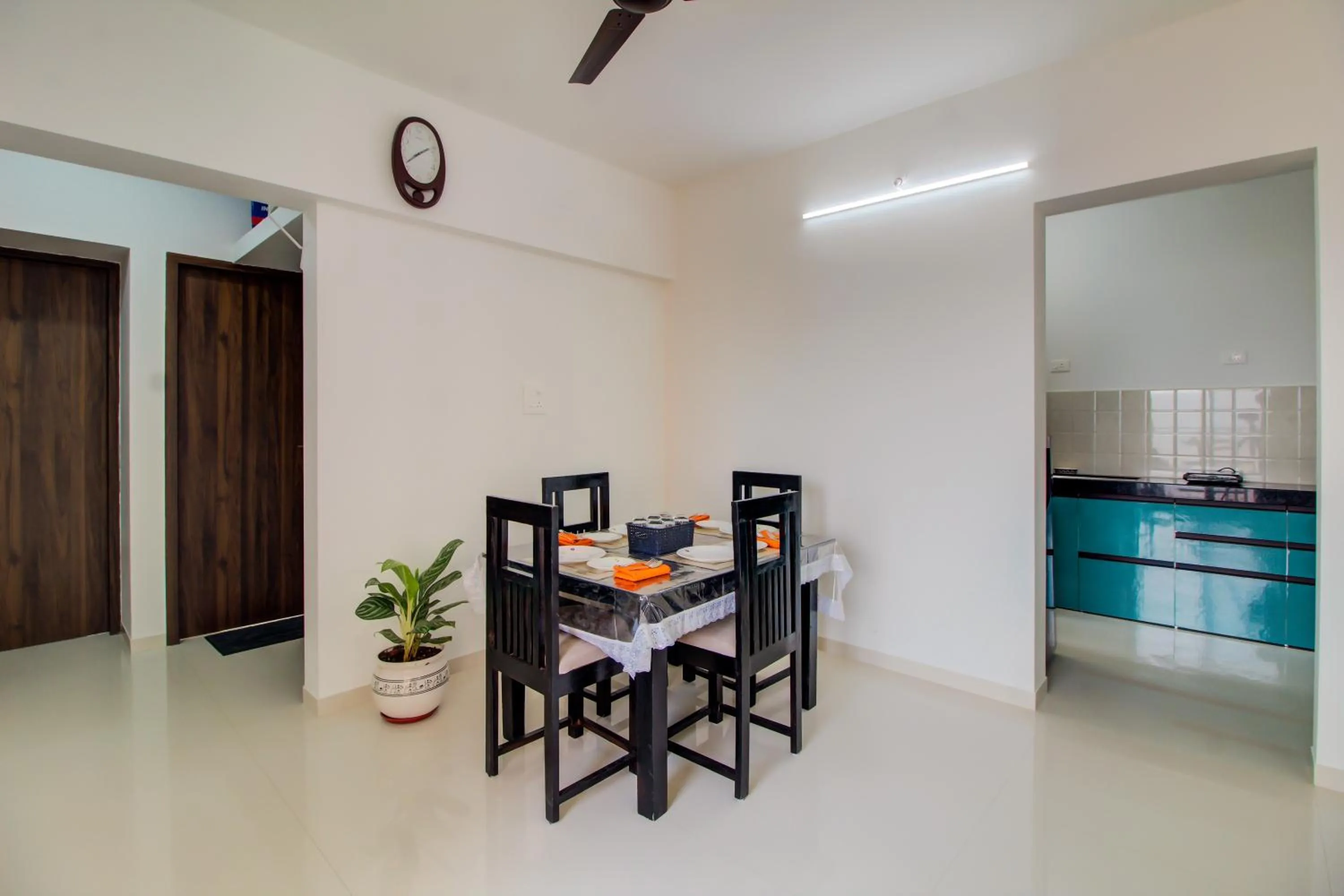 Dining area in VibeStayZ Kedar Hinjewadi