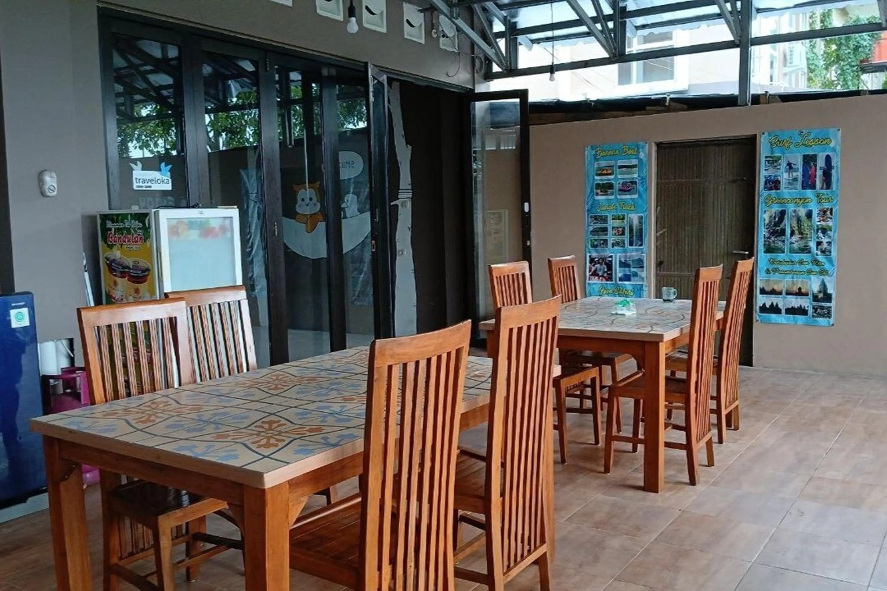 Area and facilities in VK Pods Pangandaran
