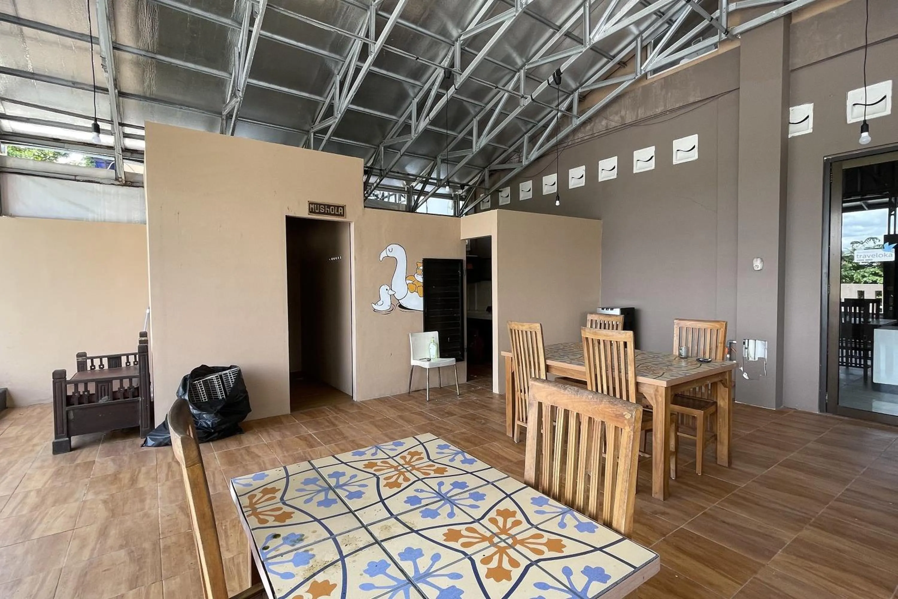 Kitchen or kitchenette in VK Pods Pangandaran