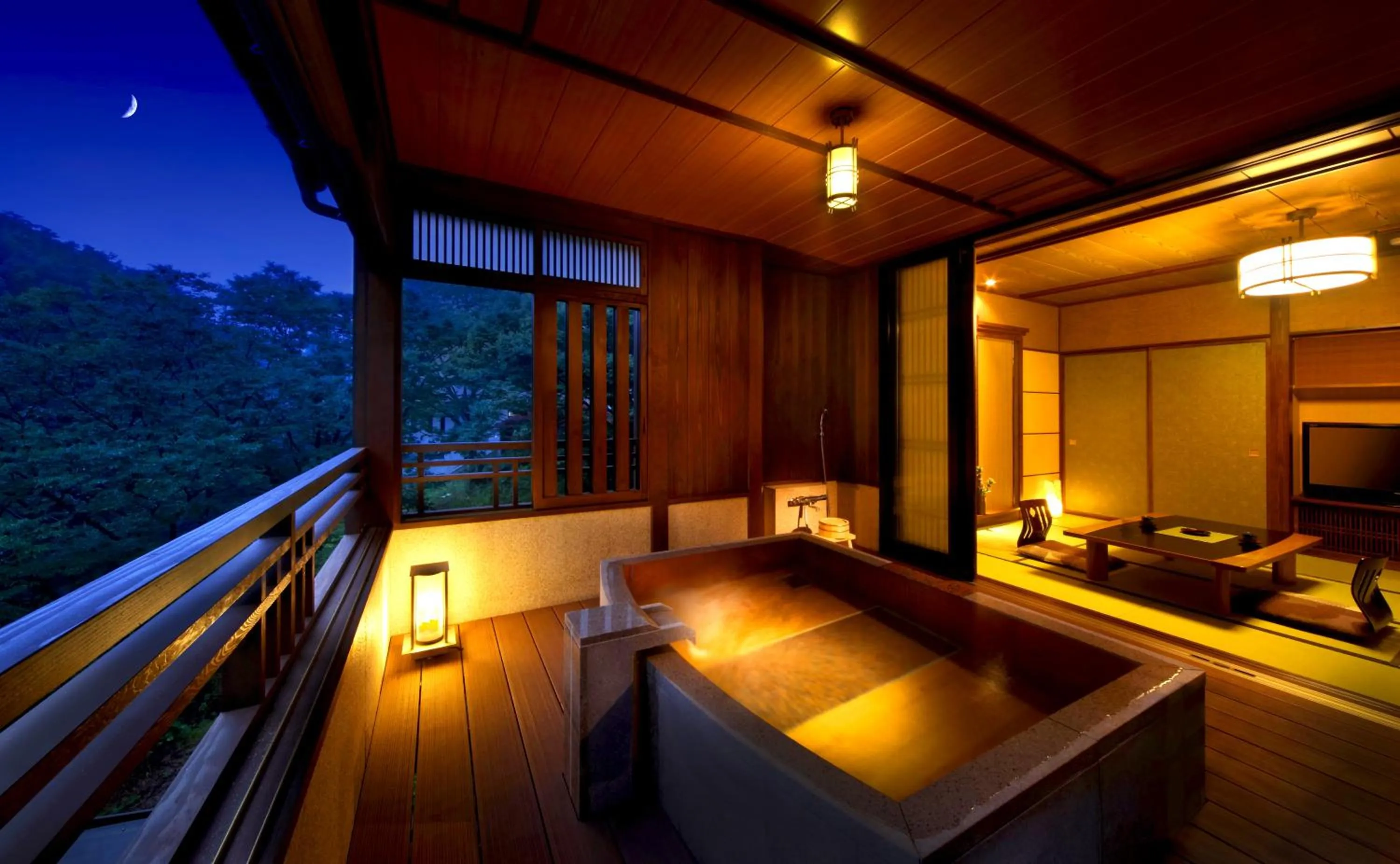 Hot Spring Bath in Moritaya