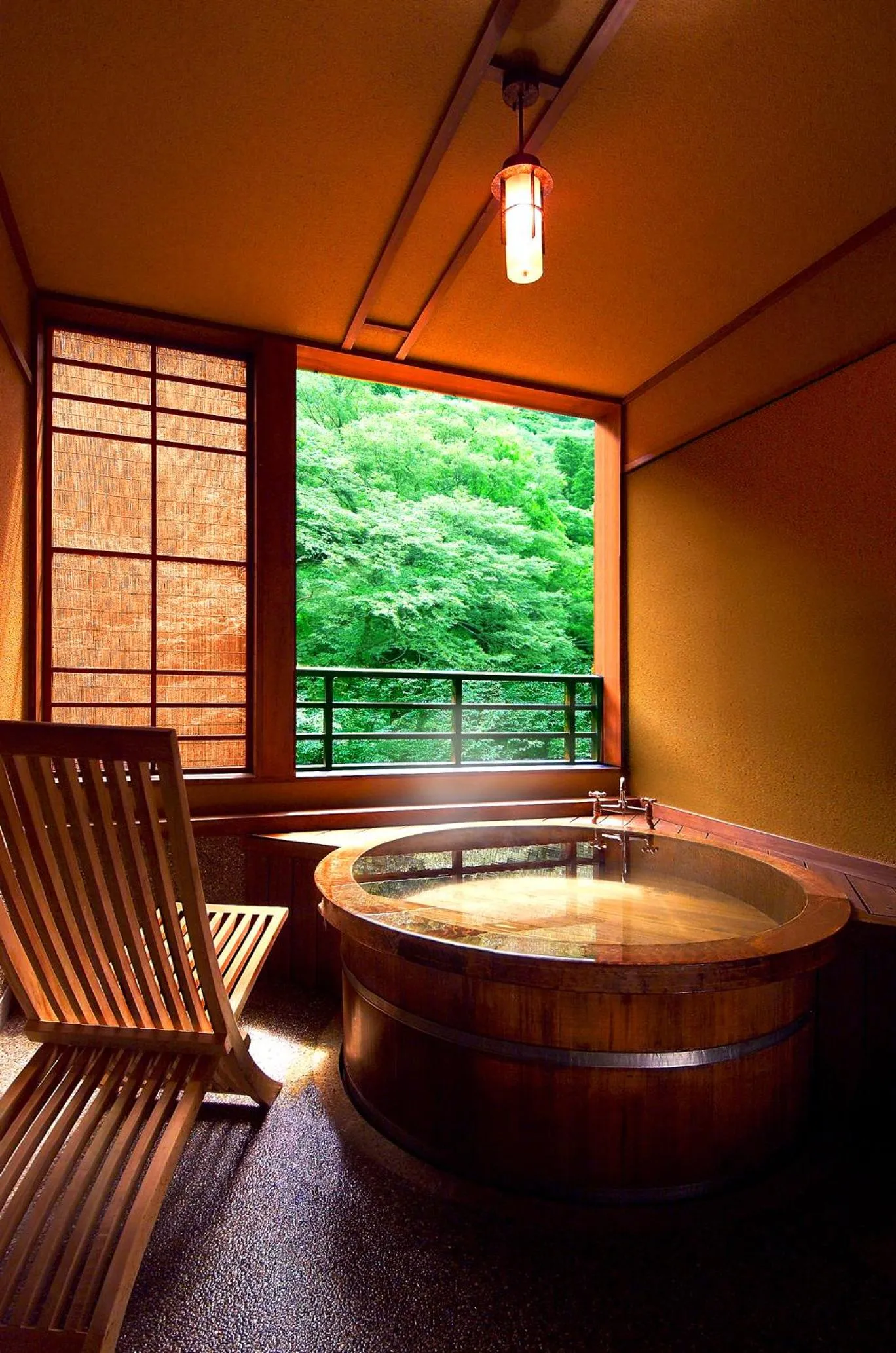 Hot Spring Bath in Moritaya