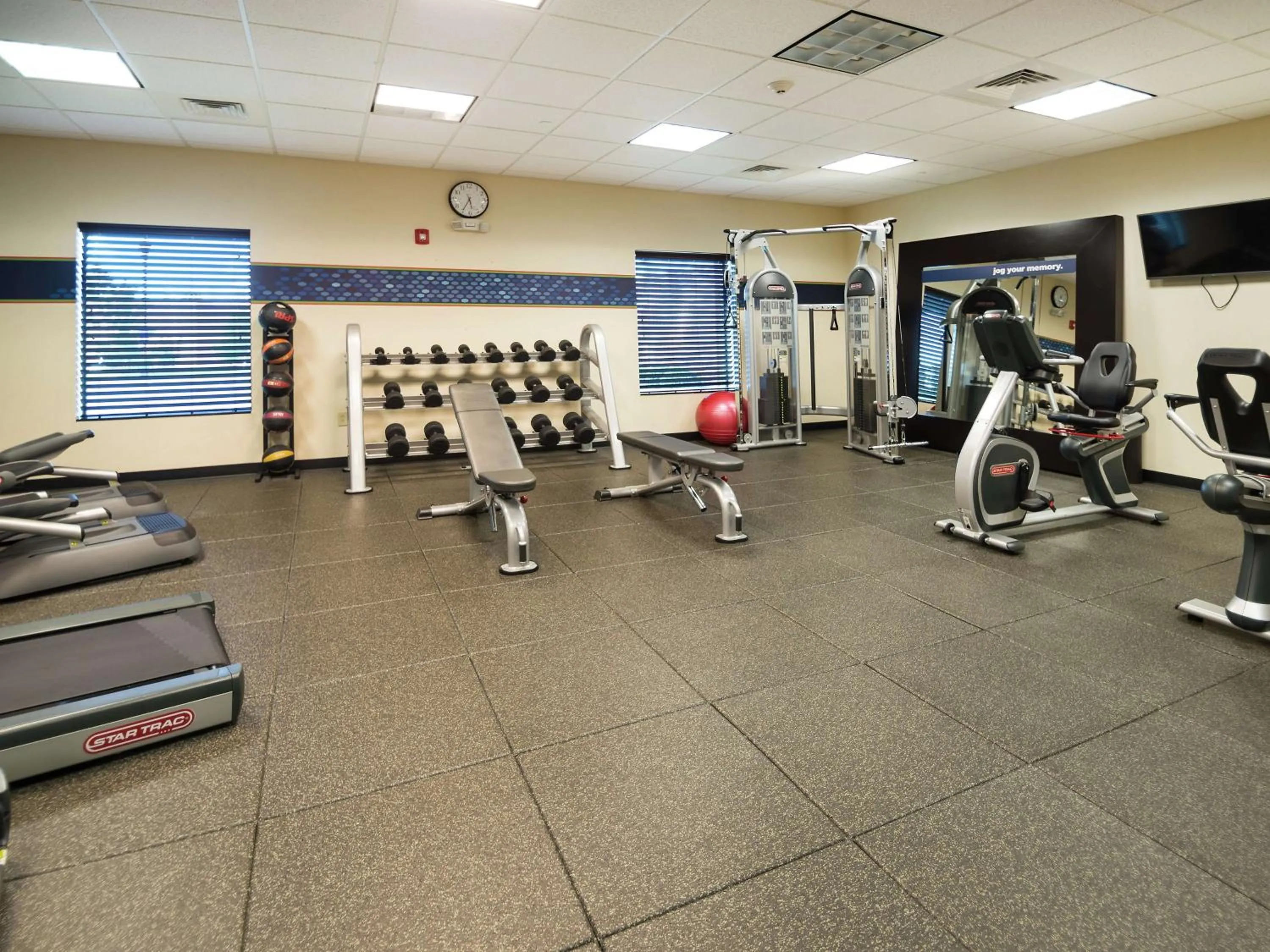 Fitness centre/facilities in Hampton Inn Hernando, MS