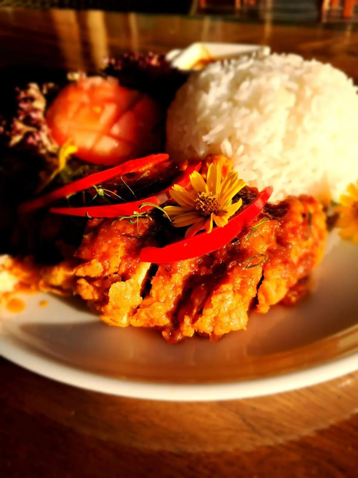 Food close-up in RoomQuest THEVA Resort Koh Samui