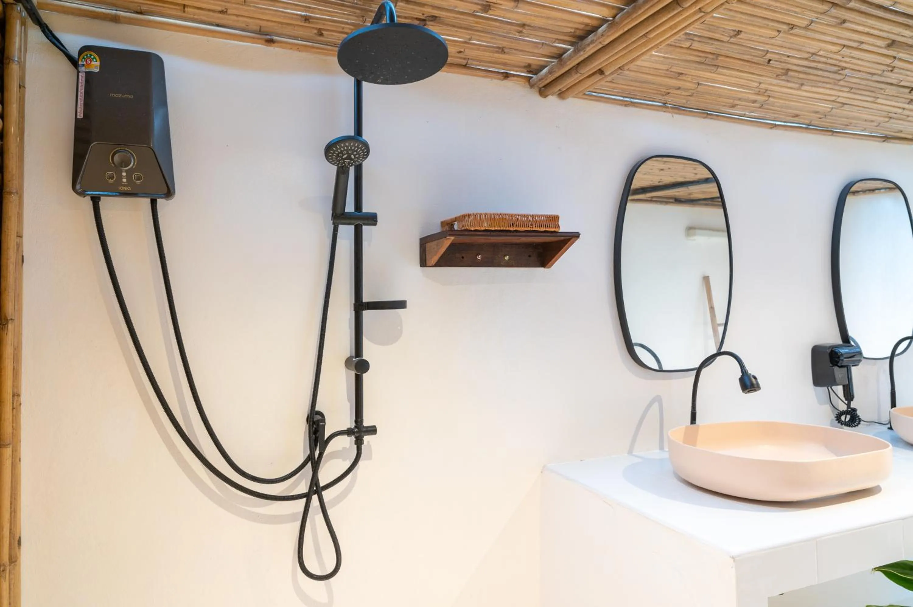 Shower in RoomQuest THEVA Resort Koh Samui