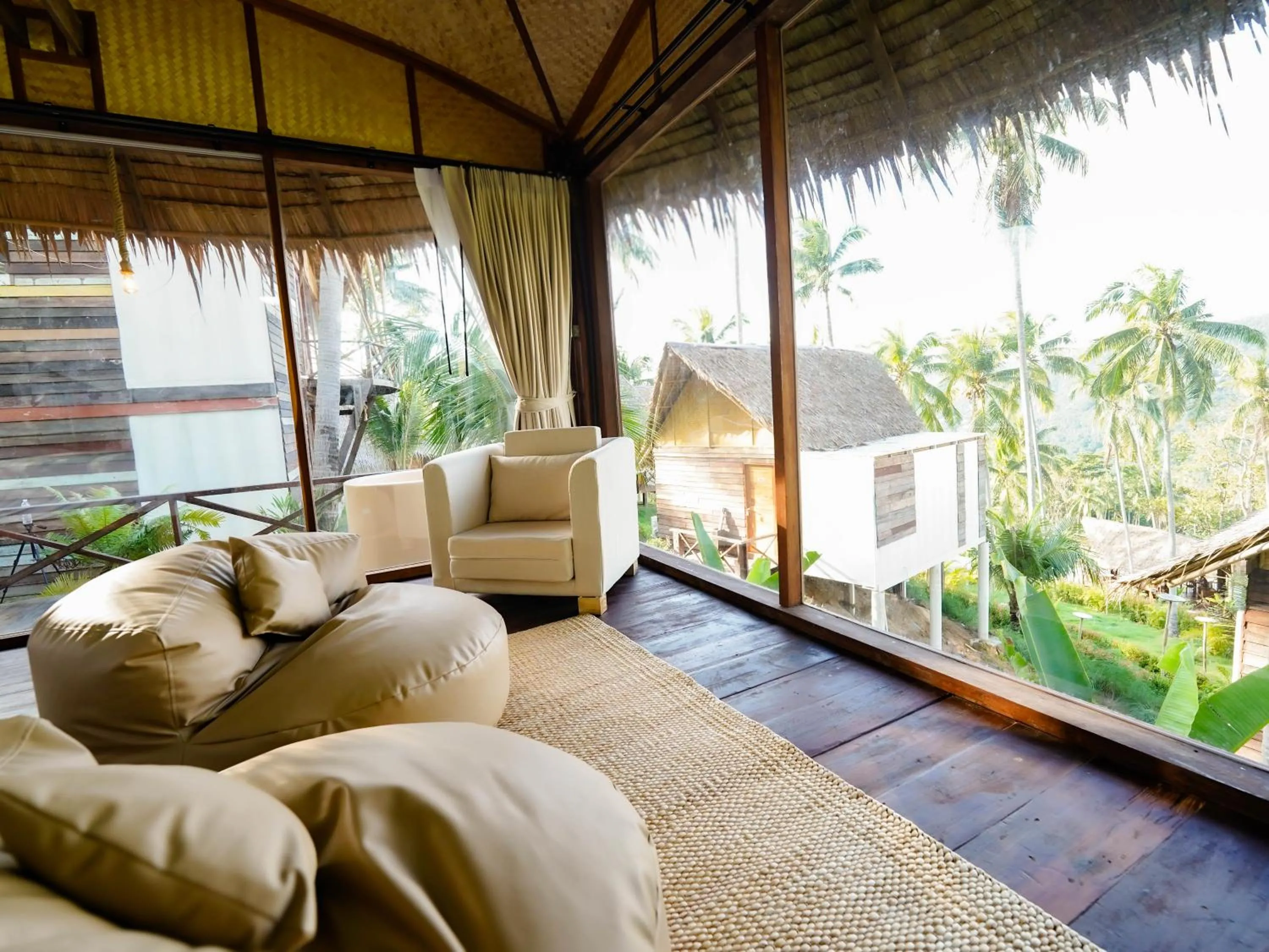 View (from property/room) in RoomQuest THEVA Resort Koh Samui