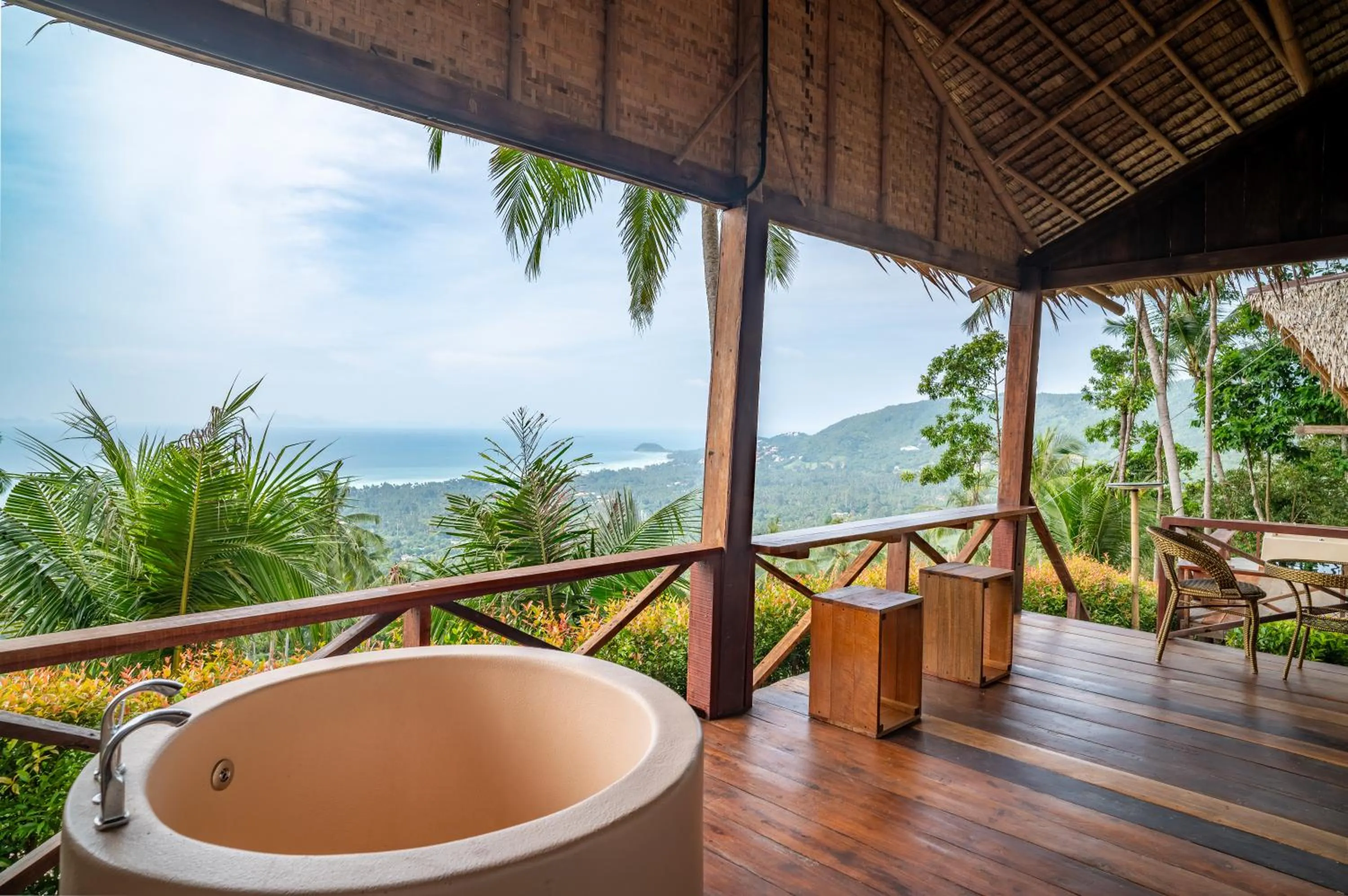 View (from property/room) in RoomQuest THEVA Resort Koh Samui