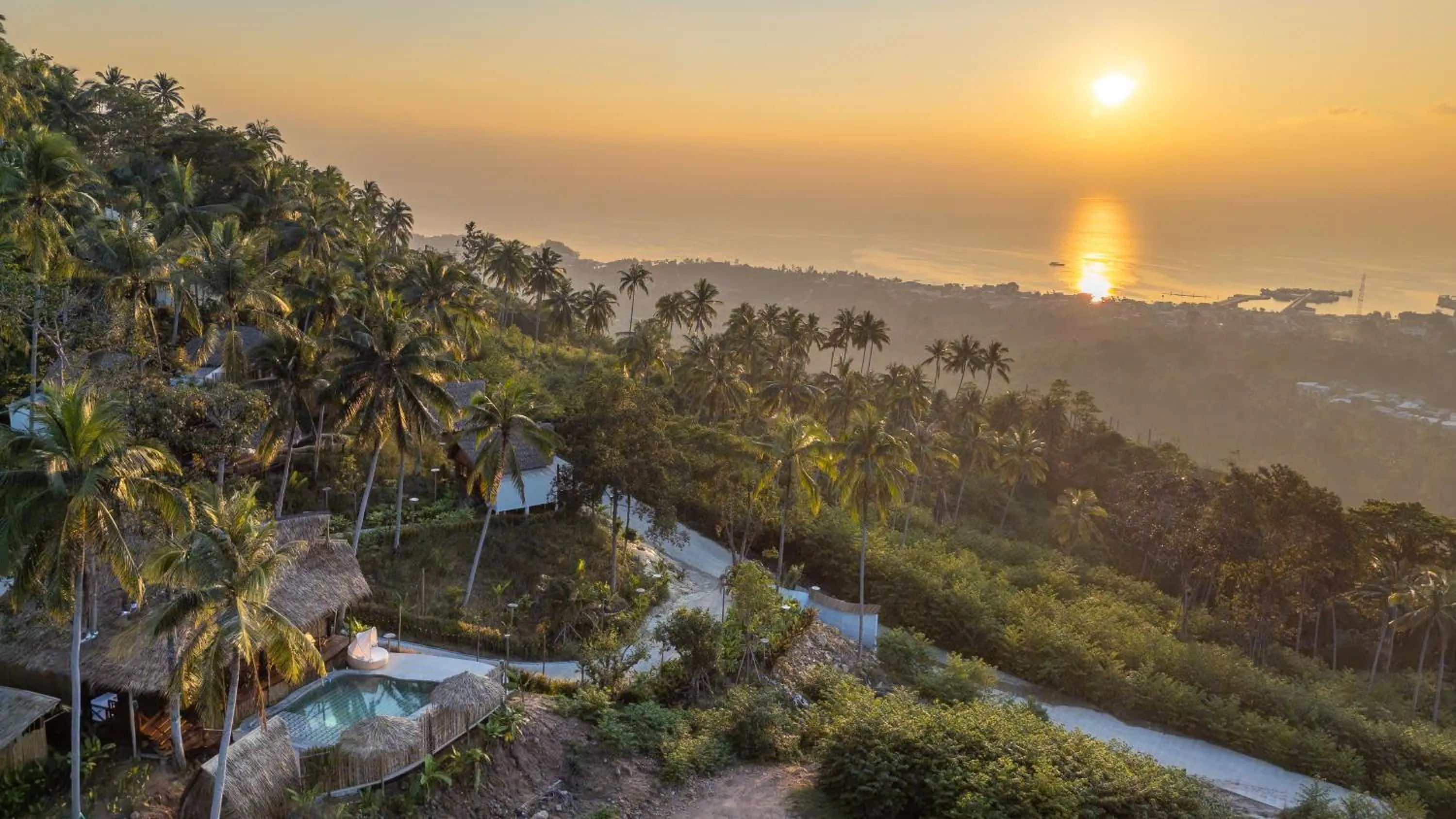 View (from property/room) in RoomQuest THEVA Resort Koh Samui