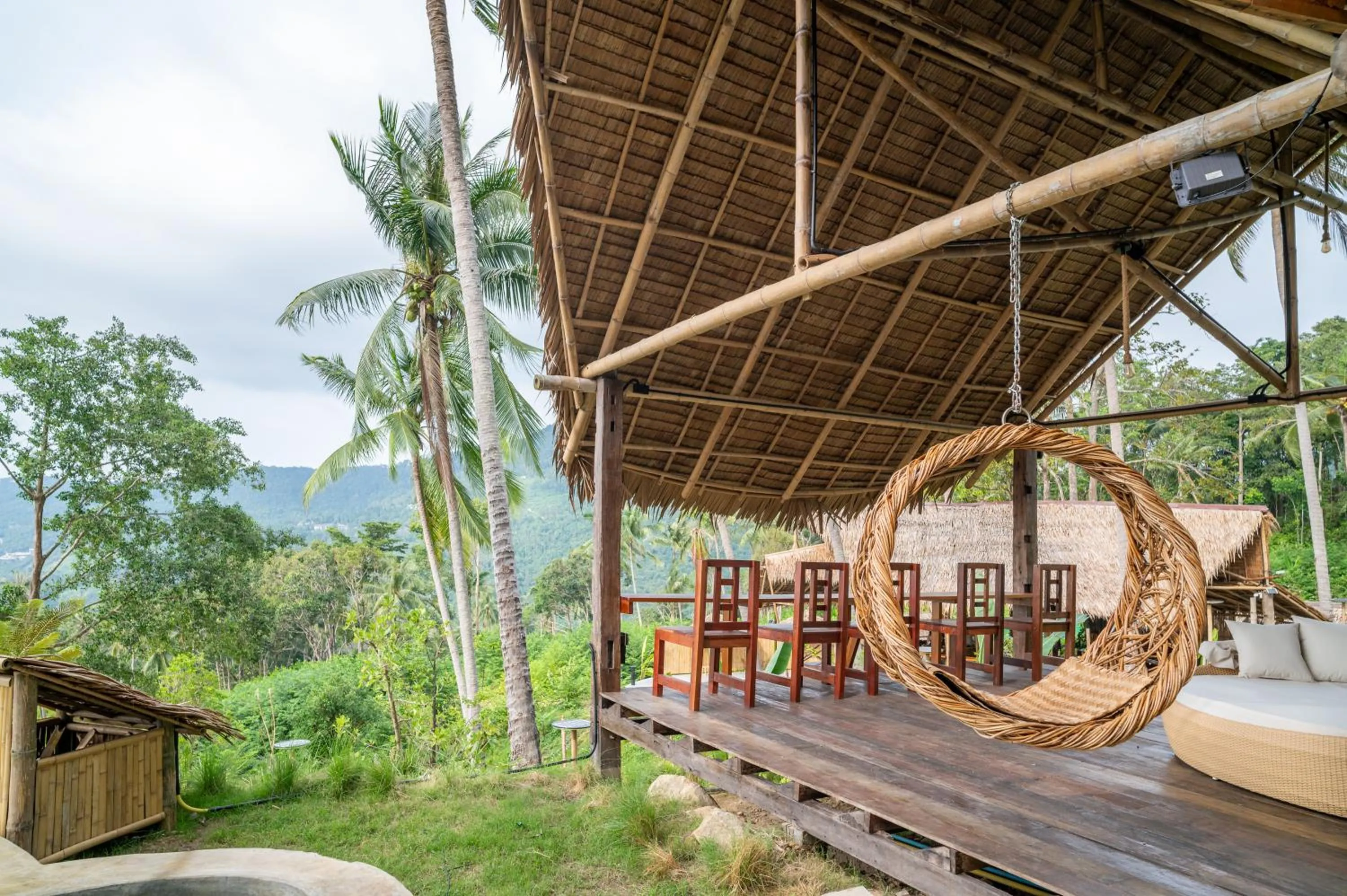 View (from property/room) in RoomQuest THEVA Resort Koh Samui