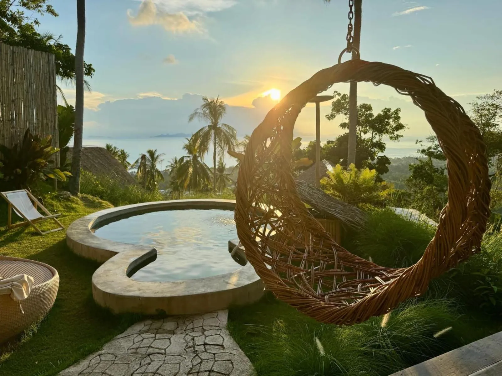 View (from property/room) in RoomQuest THEVA Resort Koh Samui