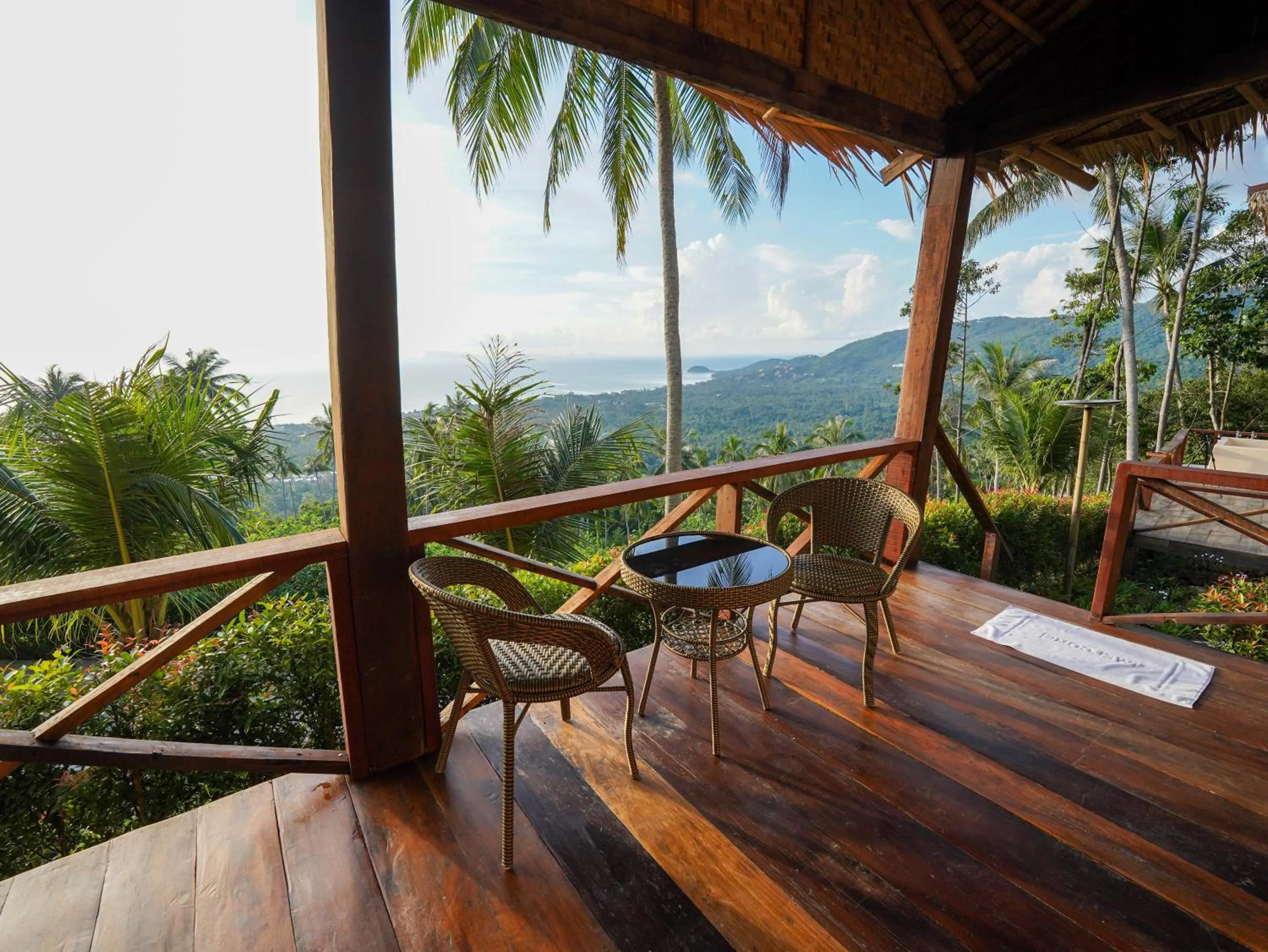 View (from property/room) in RoomQuest THEVA Resort Koh Samui