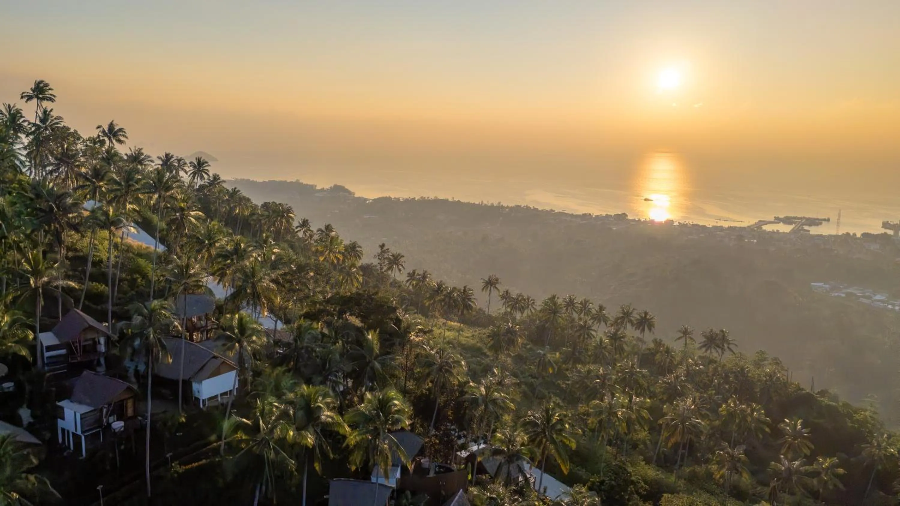 Bird's eye view in RoomQuest THEVA Resort Koh Samui