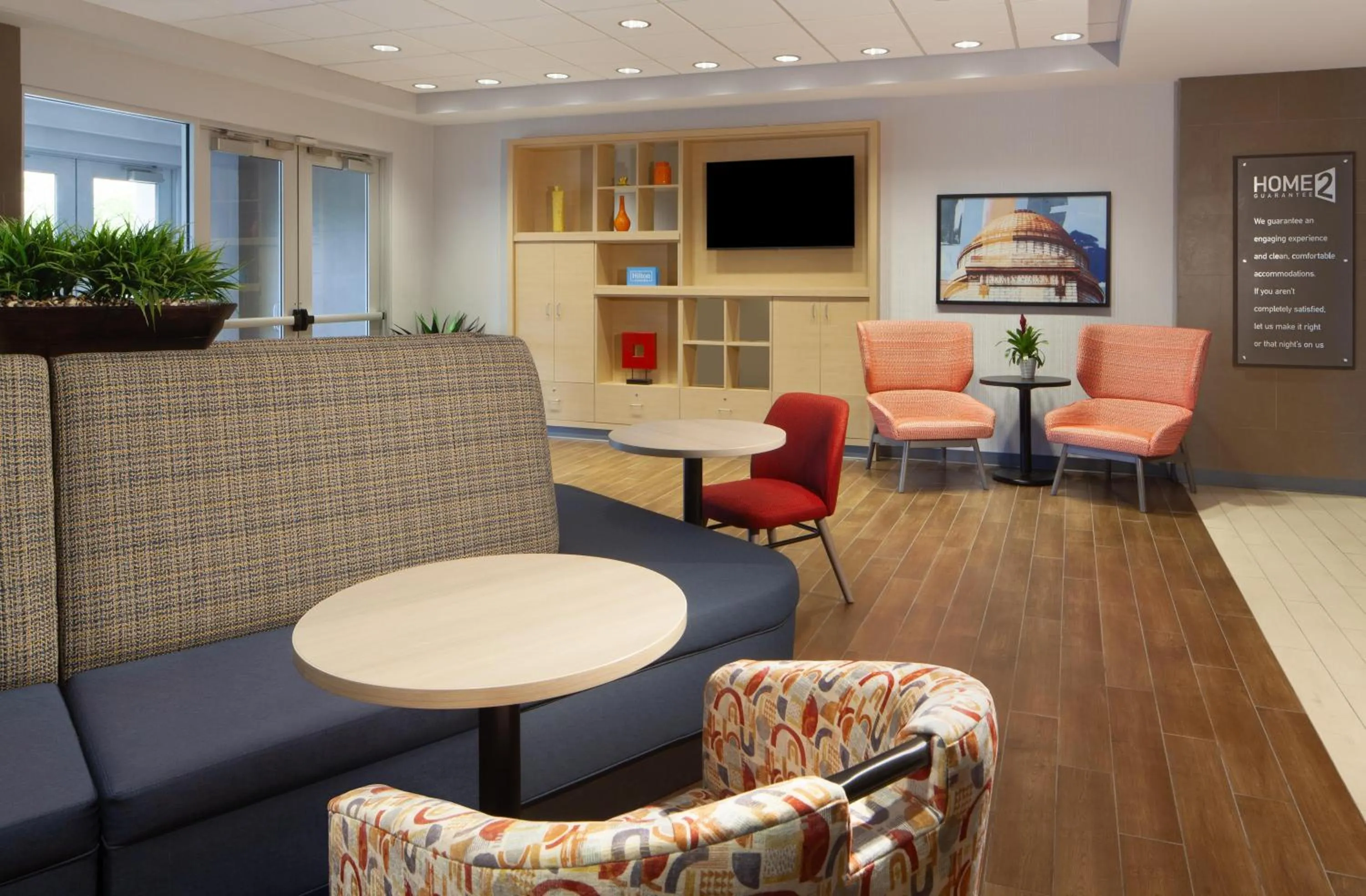 Lobby or reception in Home2 Suites by Hilton Canton