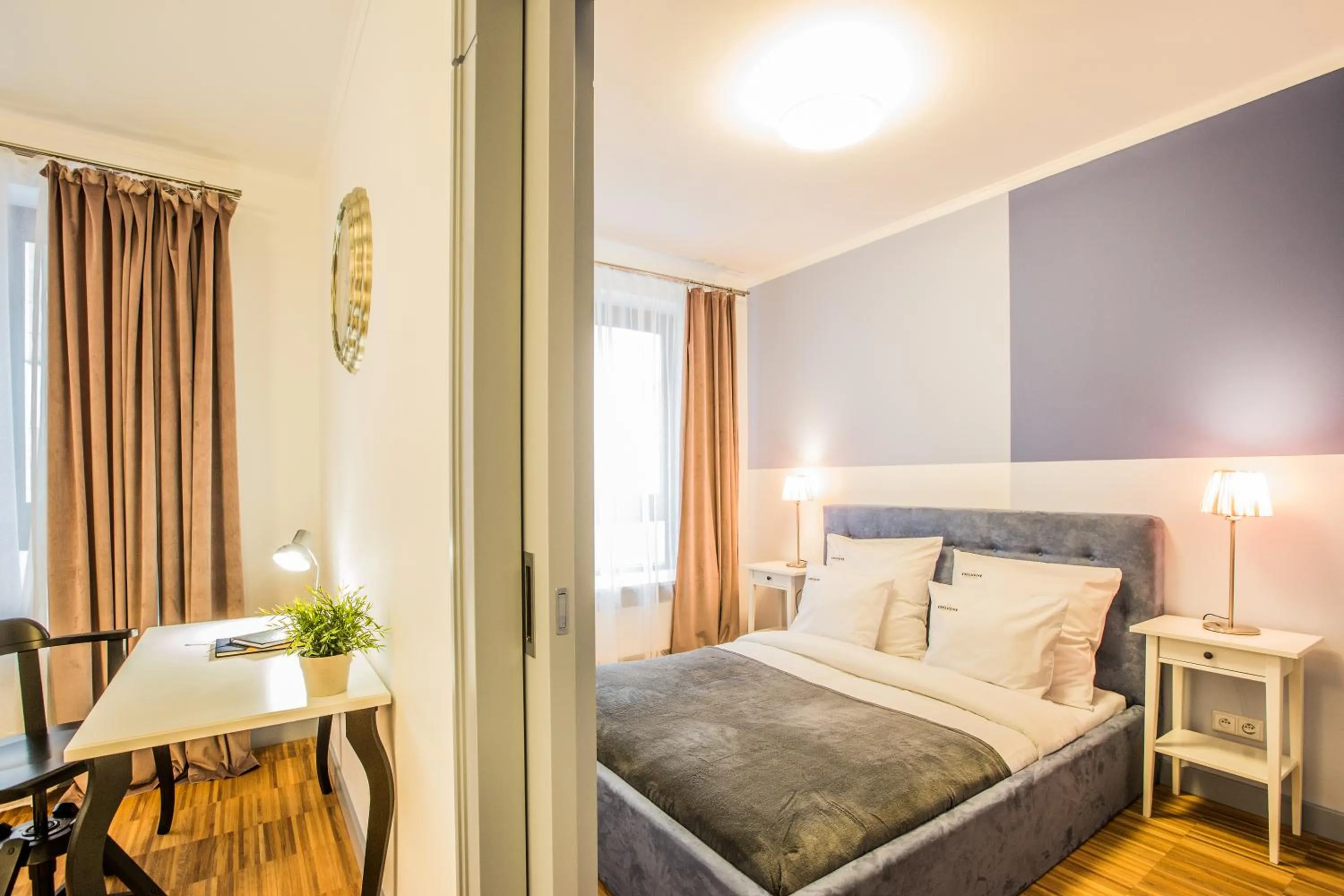 Bed in inQse Warsaw Centre