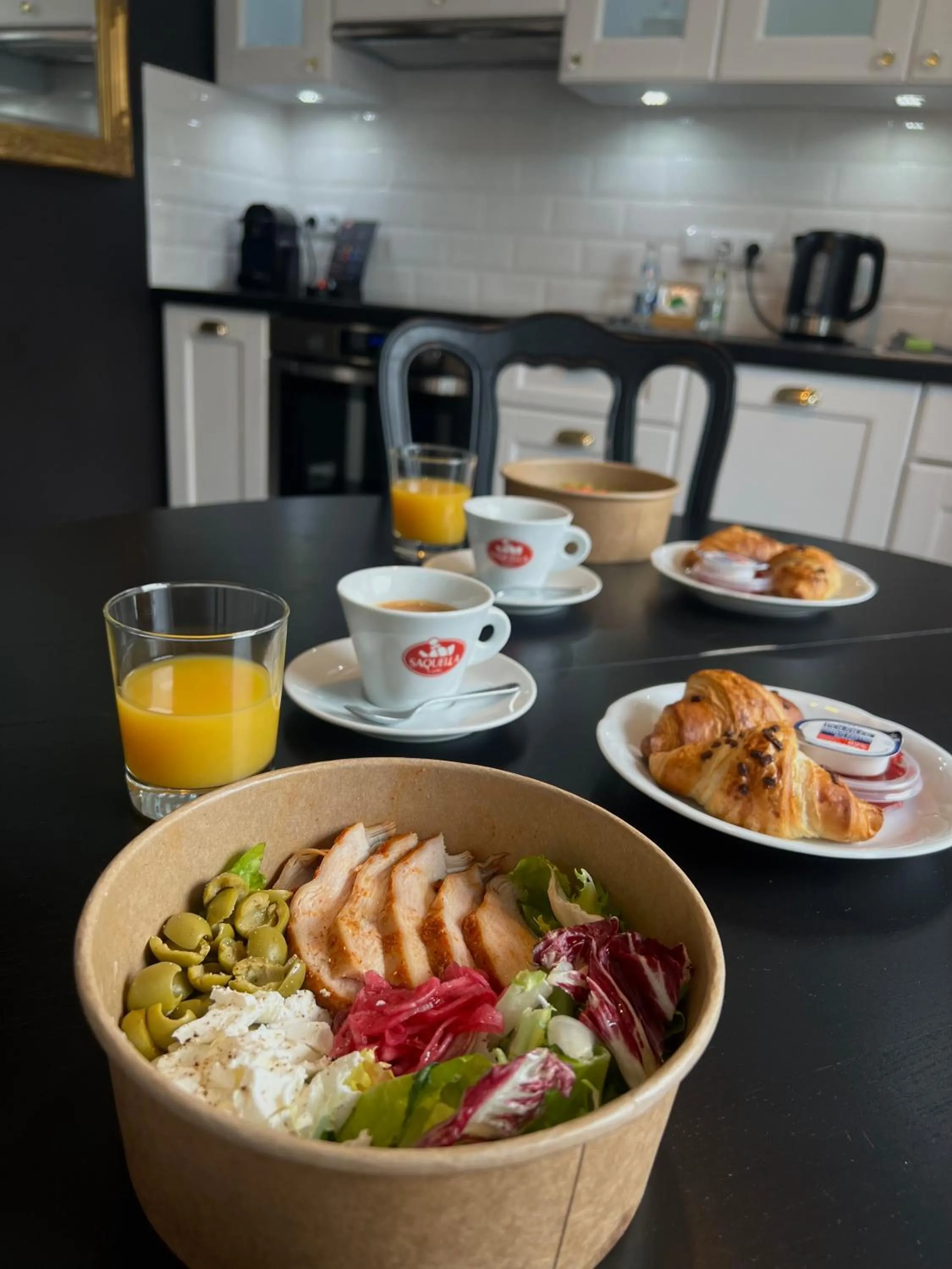 Kitchen or kitchenette in inQse Warsaw Centre