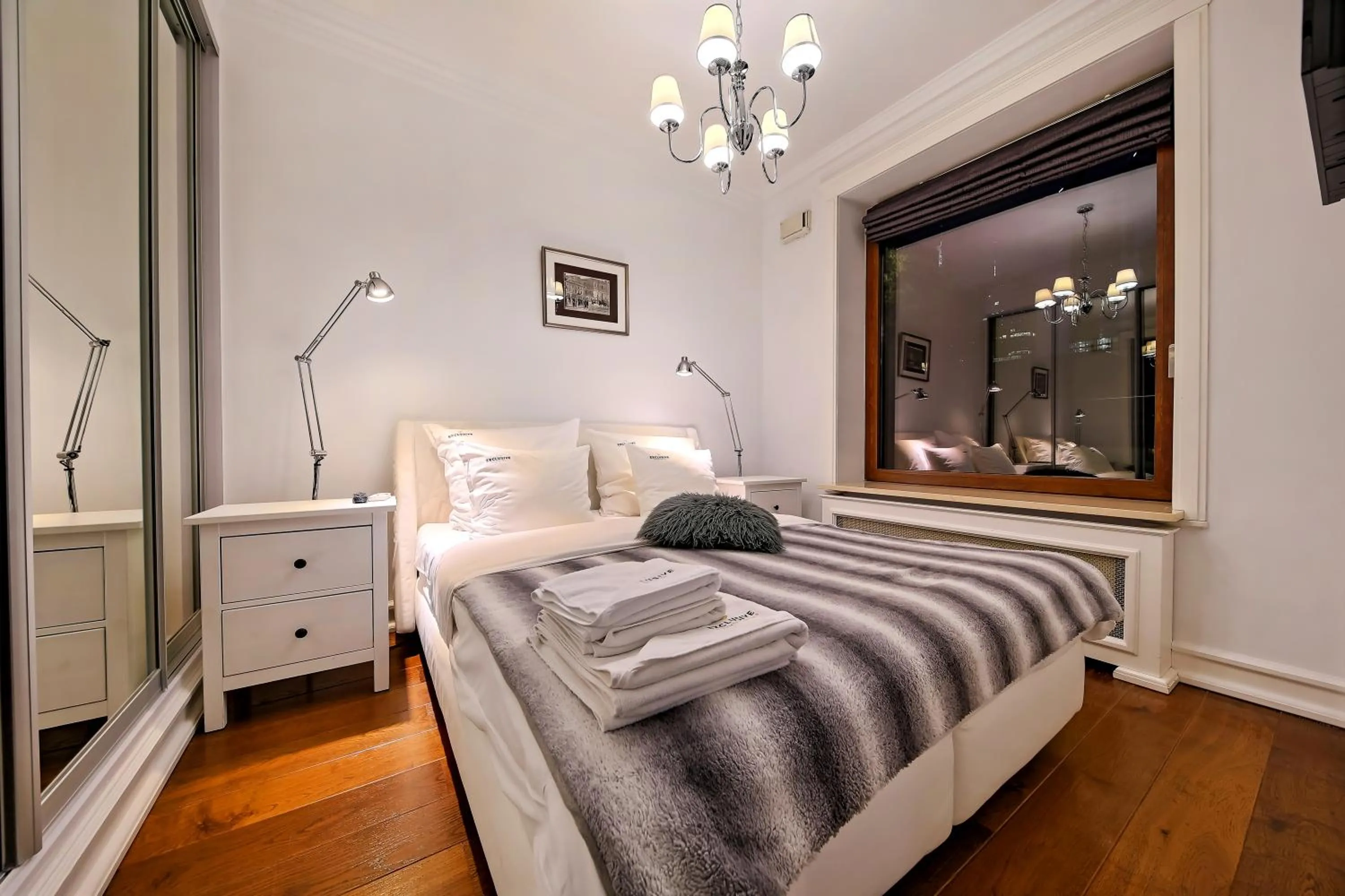 Bed in inQse Warsaw Centre