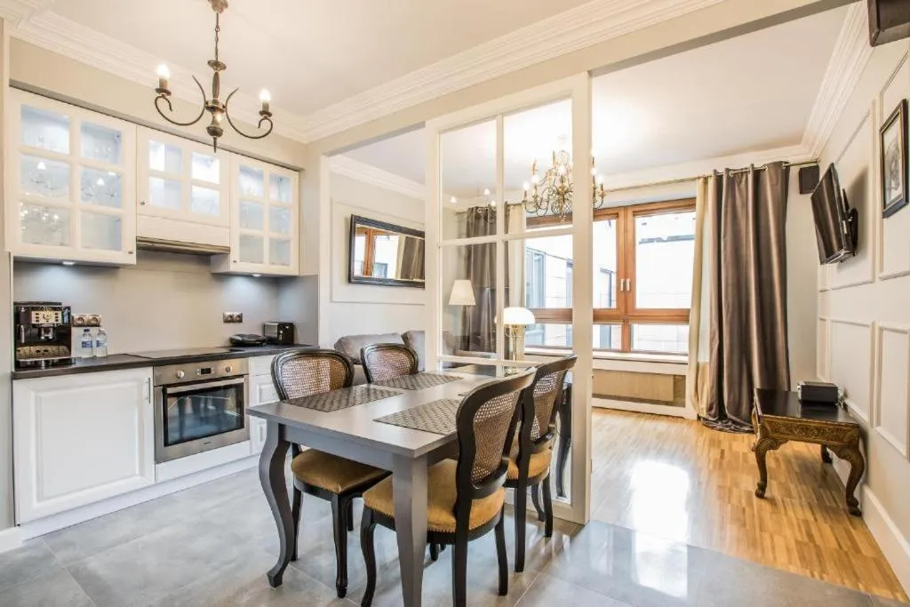 Kitchen or kitchenette in inQse Warsaw Centre