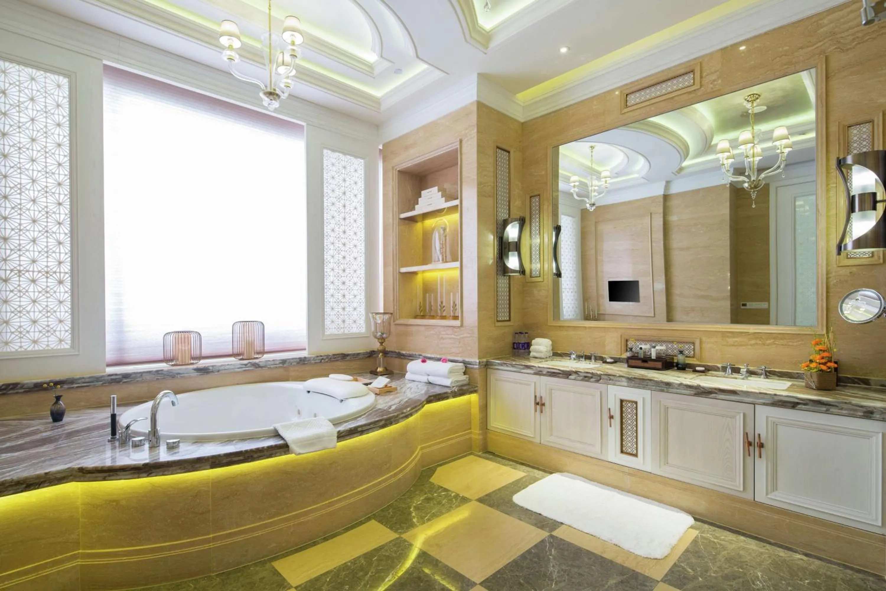 Bathroom in Hilton Yuxi Fuxian Lake