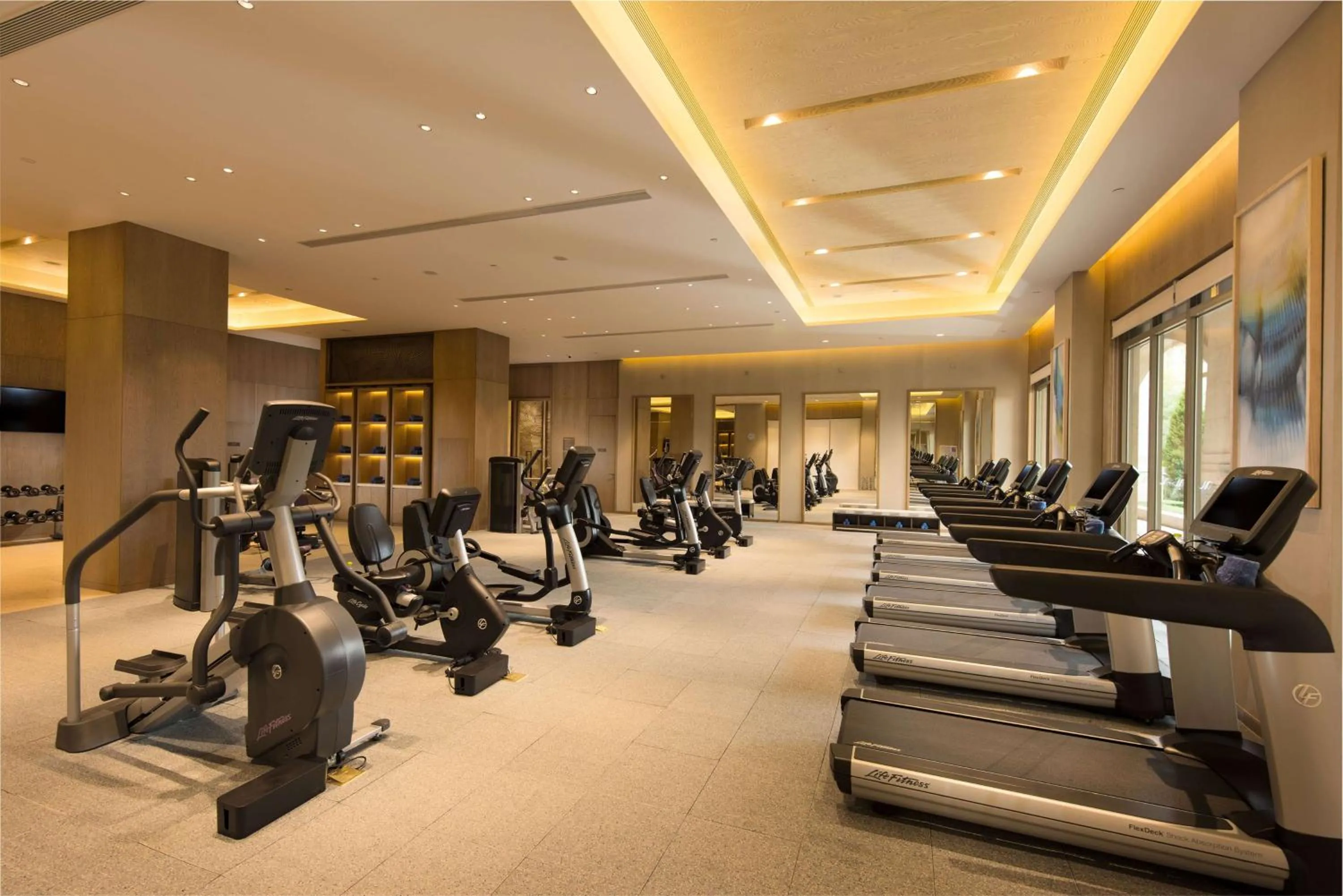 Fitness centre/facilities in Hilton Yuxi Fuxian Lake