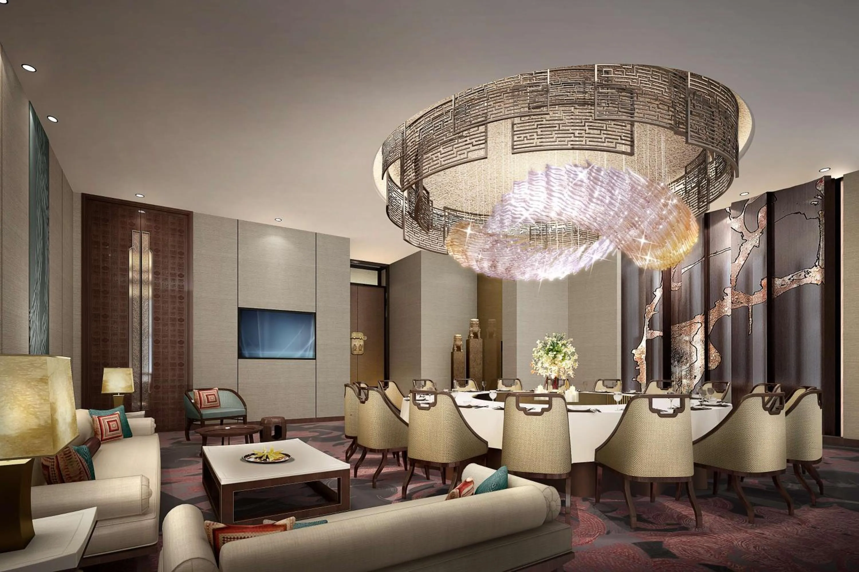 Restaurant/places to eat in Hilton Yuxi Fuxian Lake