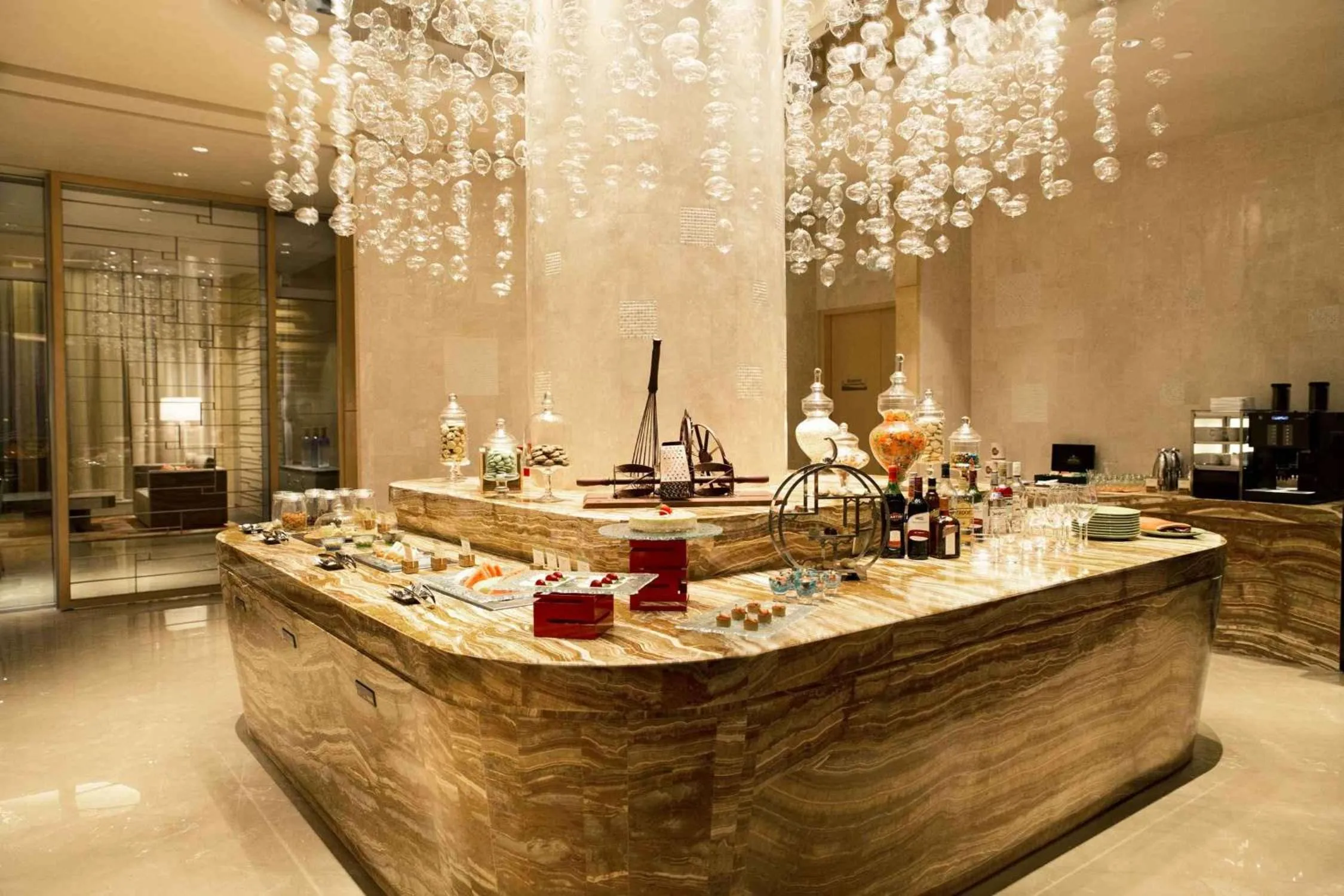 Lounge or bar in DoubleTree by Hilton Hotel Xiamen - Wuyuan Bay