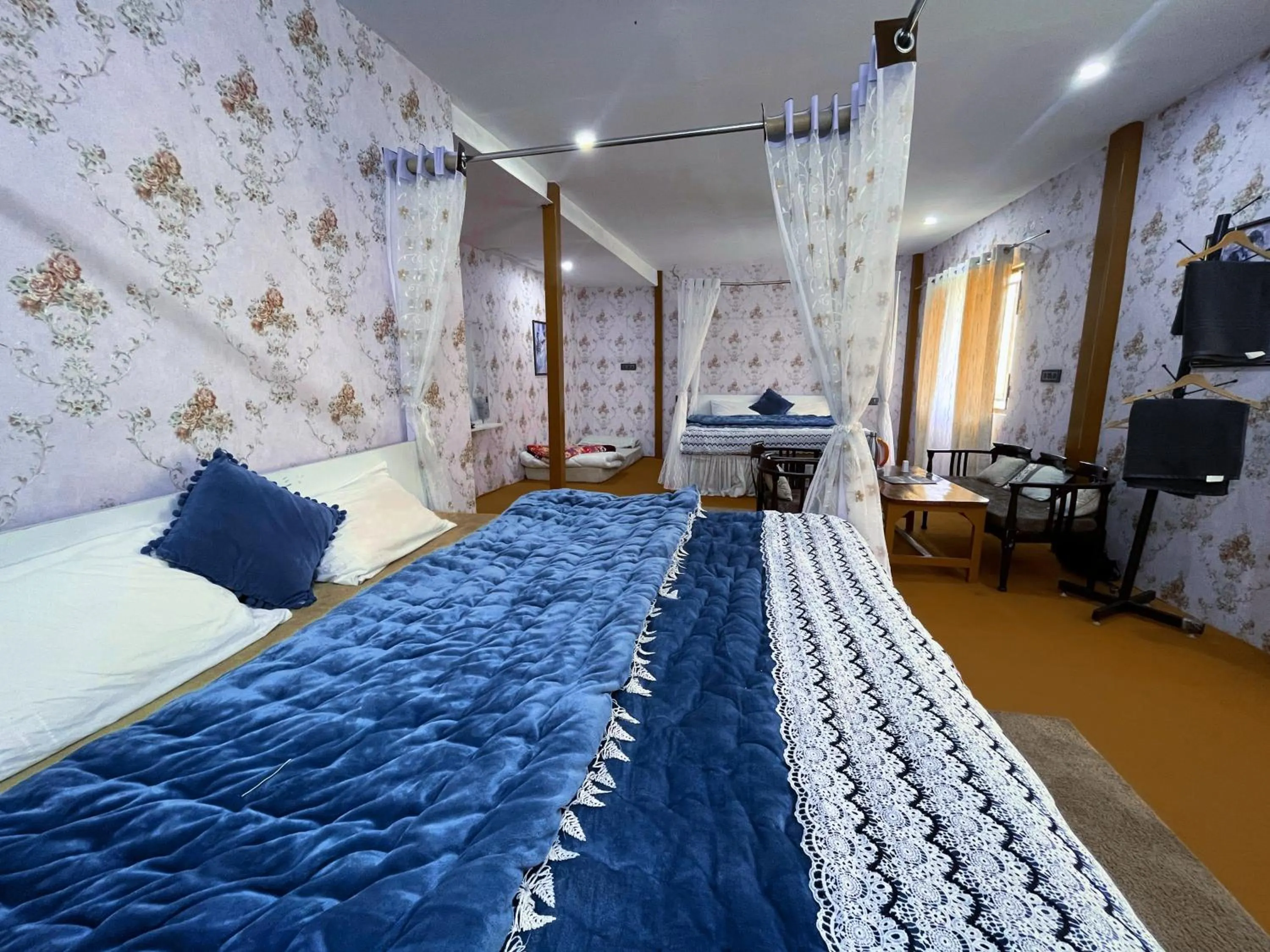 Bed in The Rare Ones, Bhalugaad Resort and game Zone