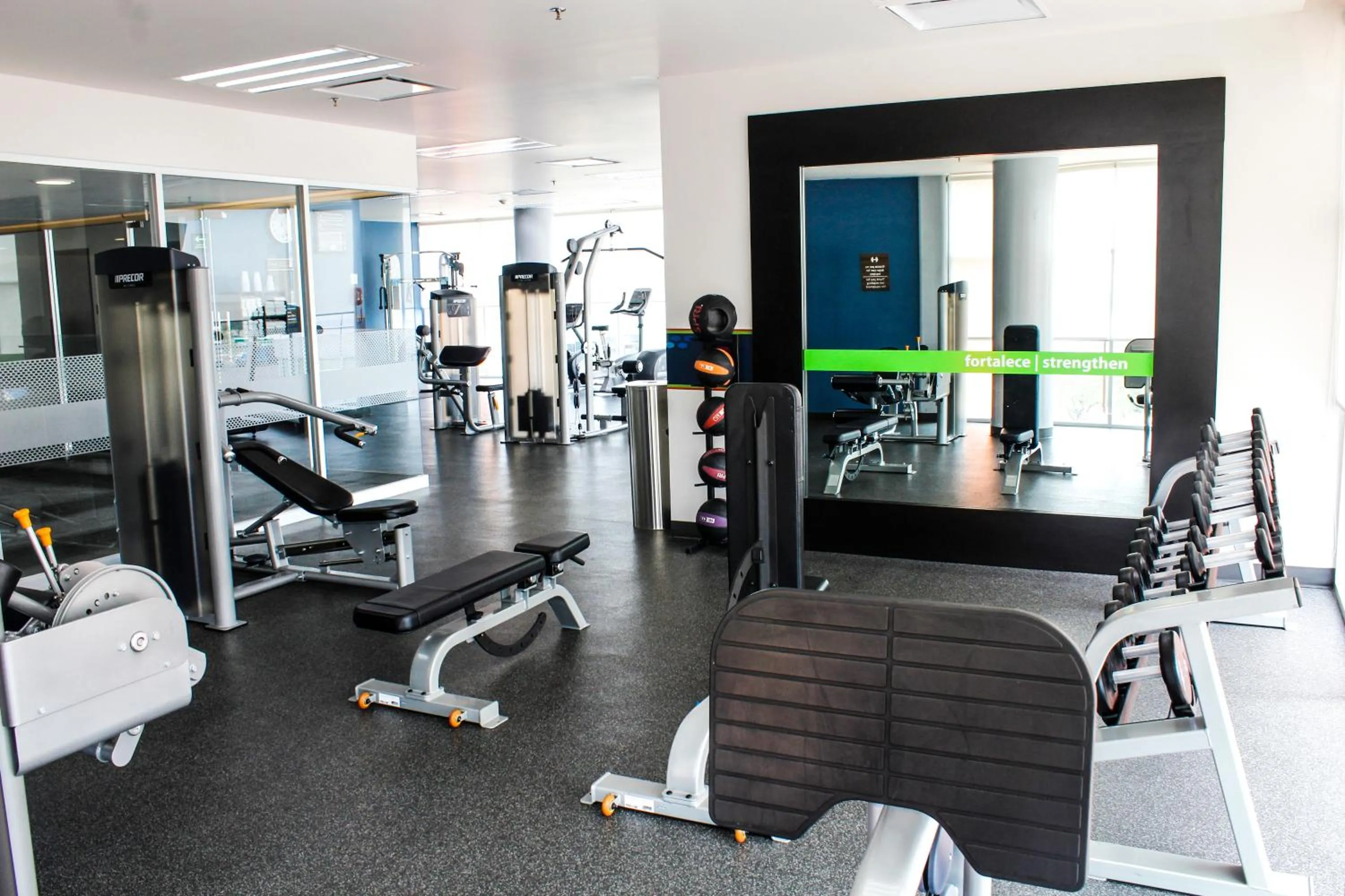 Fitness centre/facilities in Hampton Inn & Suites by Hilton Aguascalientes Aeropuerto