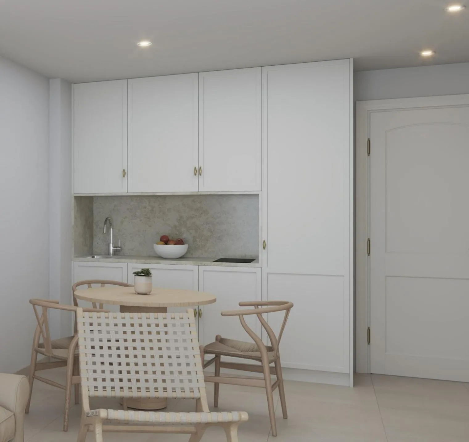 Kitchen or kitchenette in Vell Mari Hotel & Resort