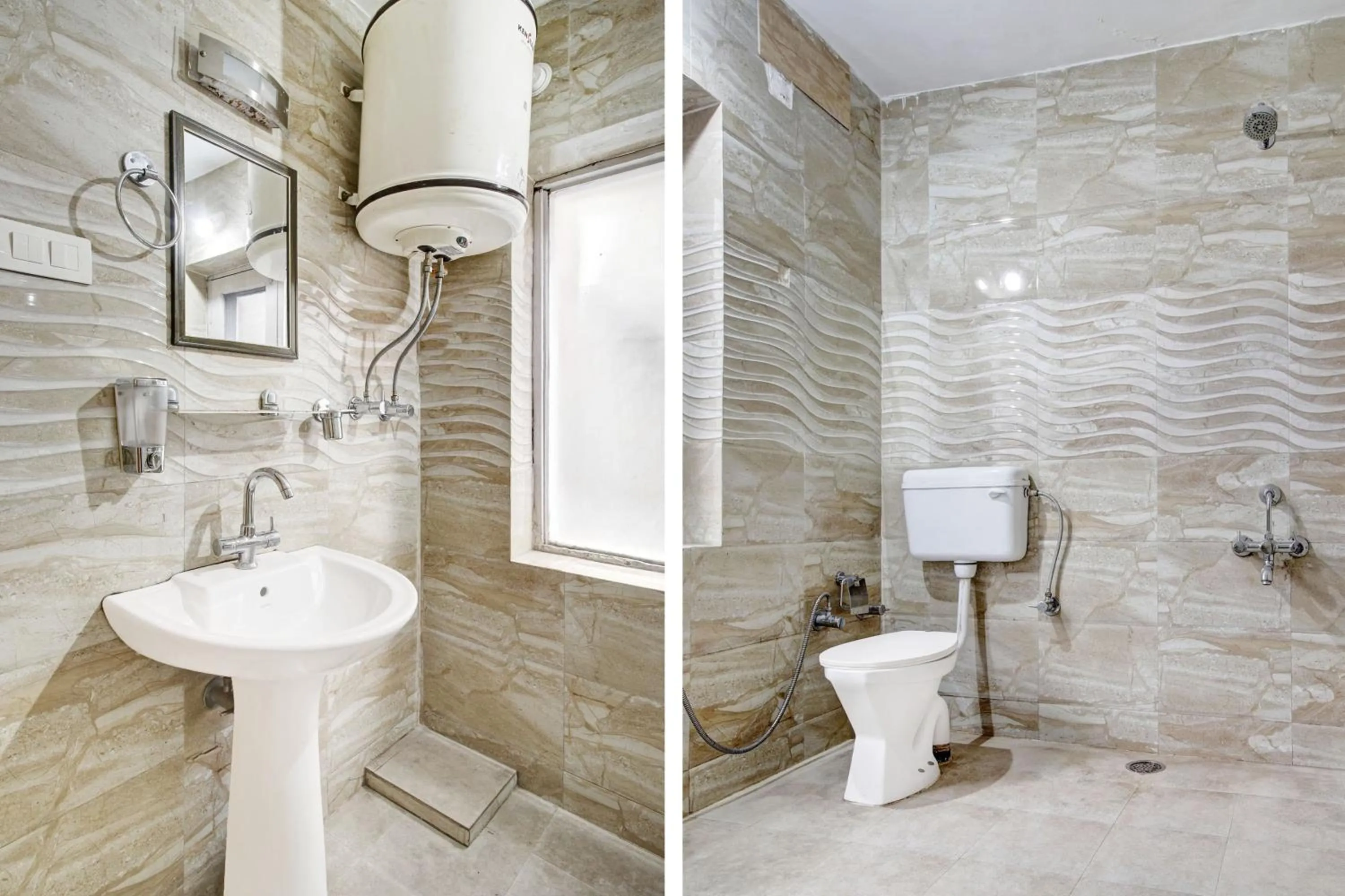 Bathroom in Super Collection O Rajbagh formerly Lavender