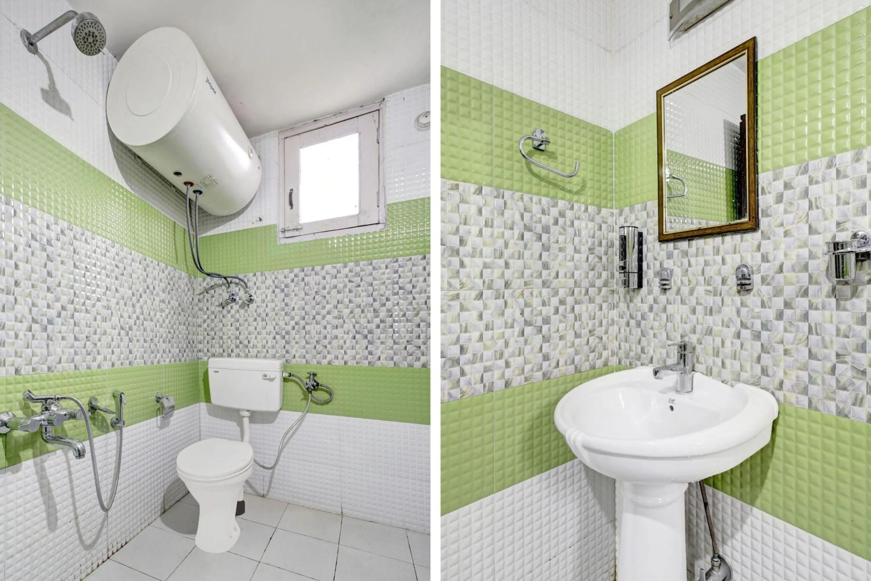 Bathroom in Super Collection O Rajbagh formerly Lavender